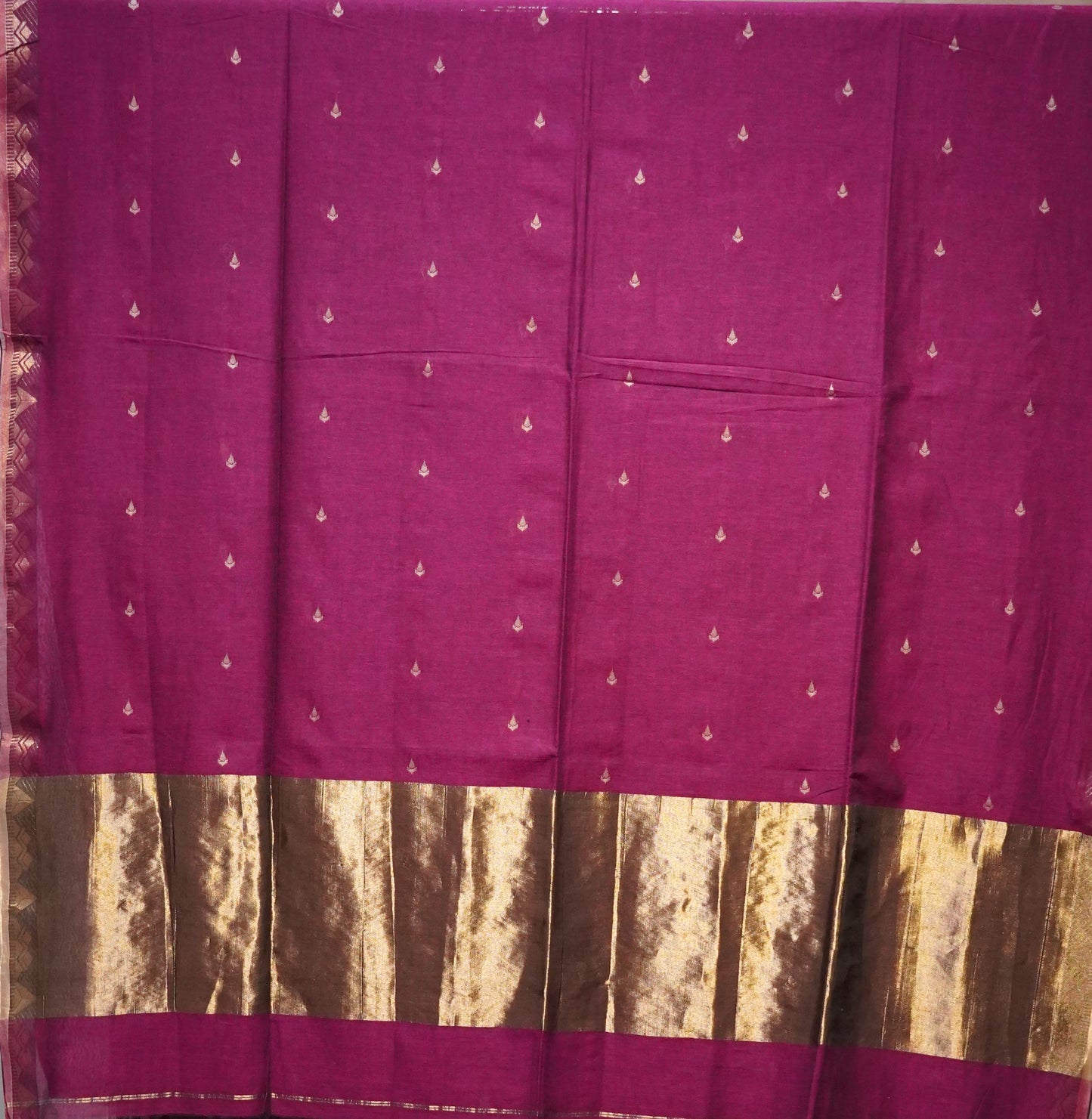 Handloom Cotton Saree Majanta