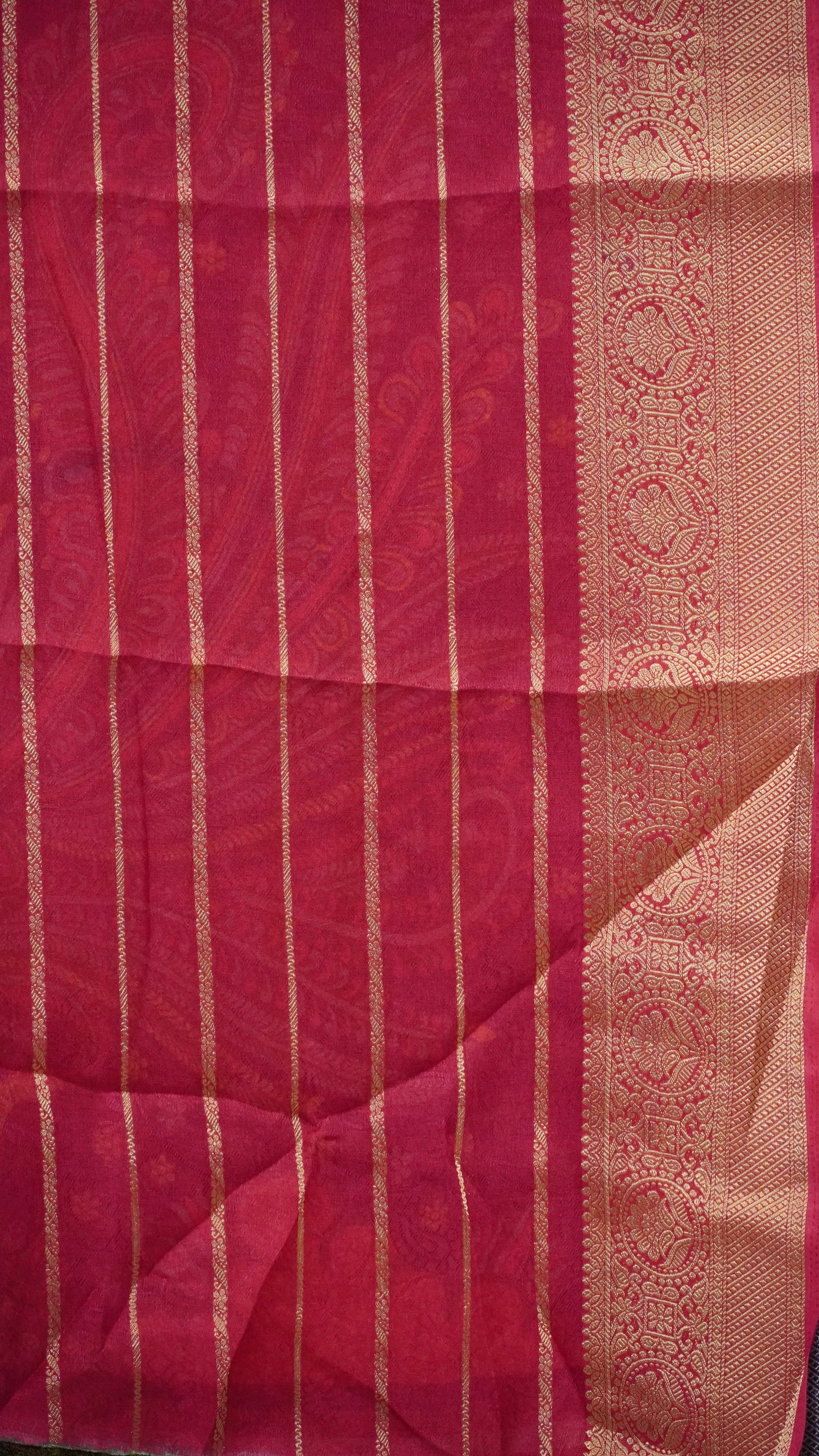Art Mysore Silk Saree Pink to Purple