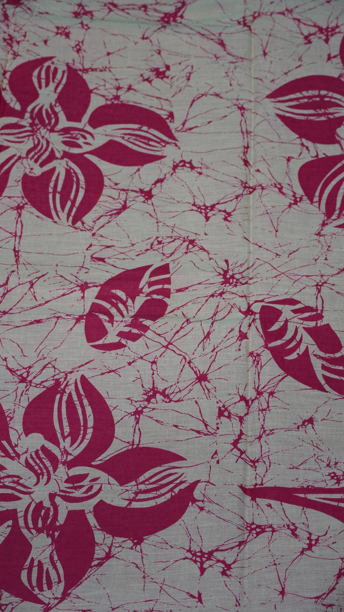 Mul Mul Cotton Saree Half White to Pink