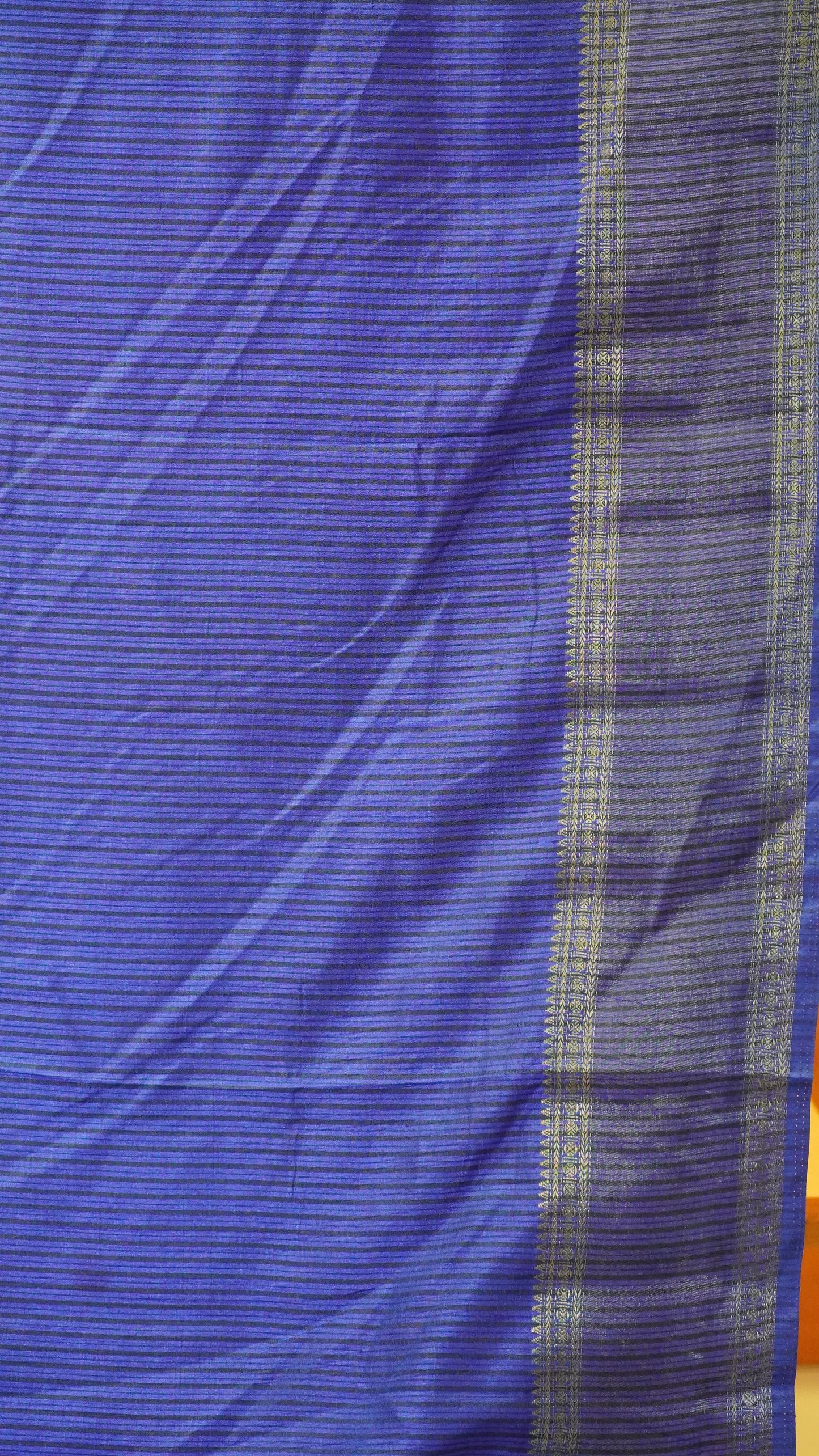 Semi Pattola Saree Plain Pink to Violet