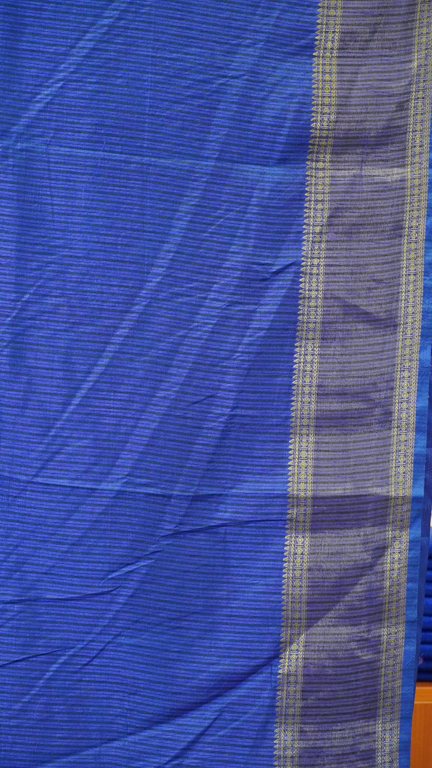 Semi Pattola Saree Ramar Blue