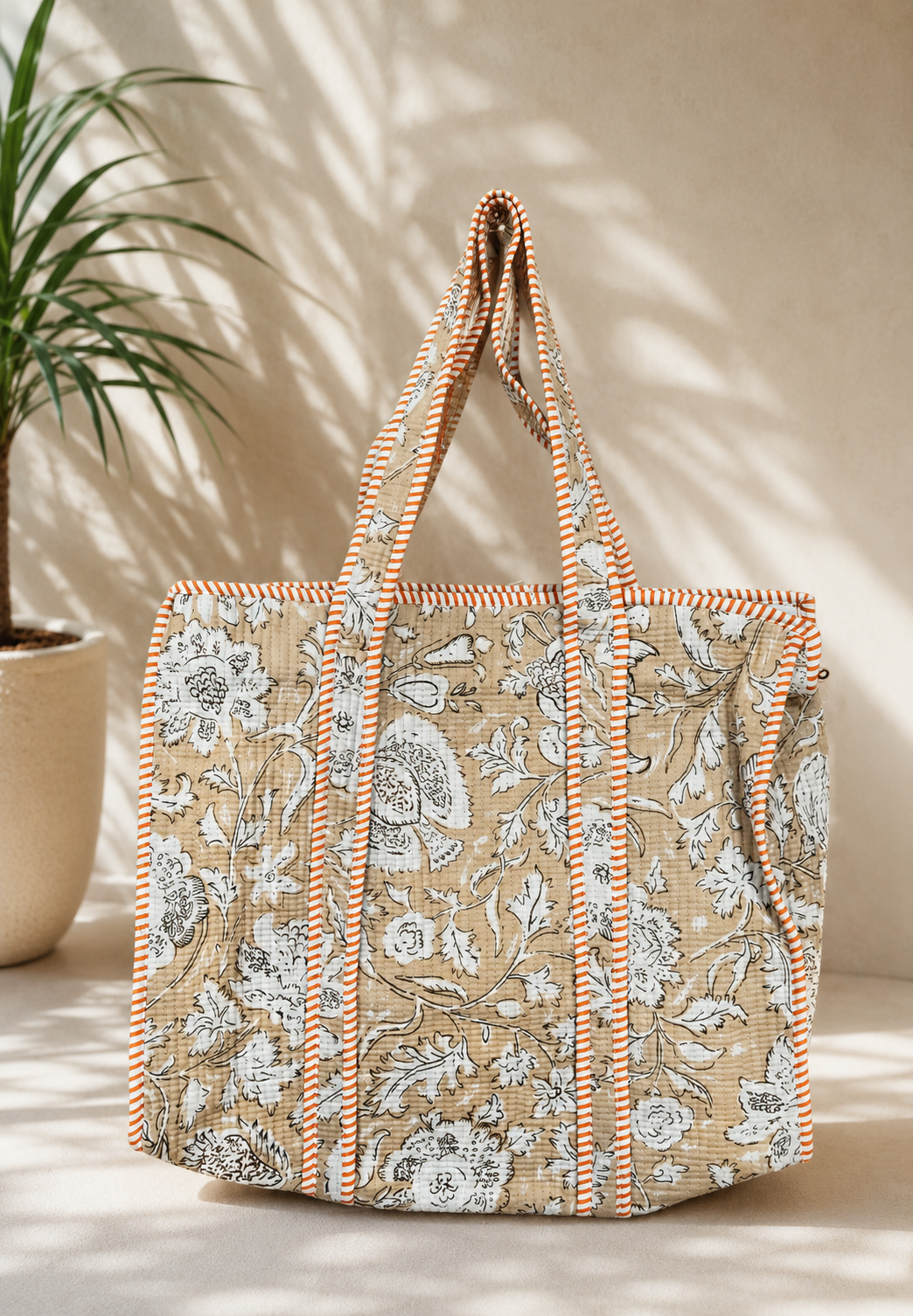 Tote Bag-Beige