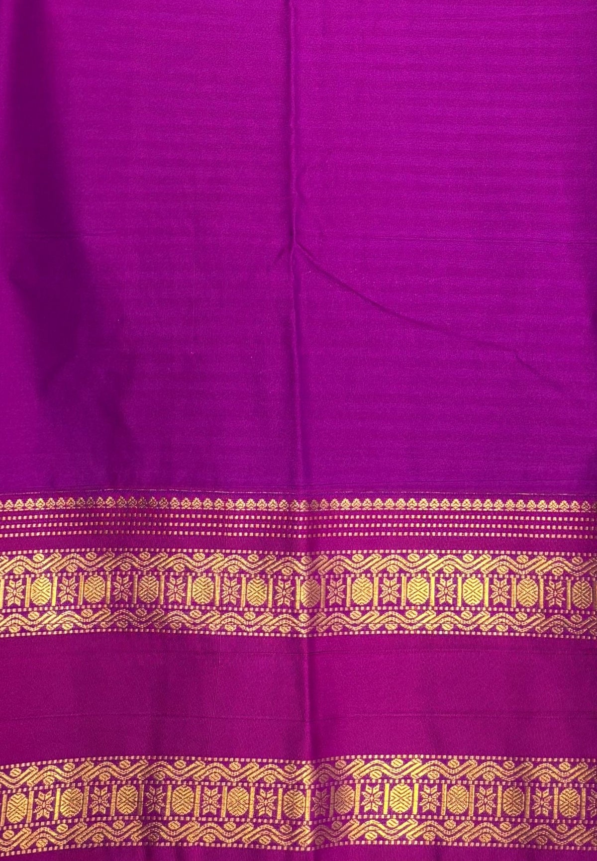 Budget Kanchipuram Saree-Pink with Contrast Border