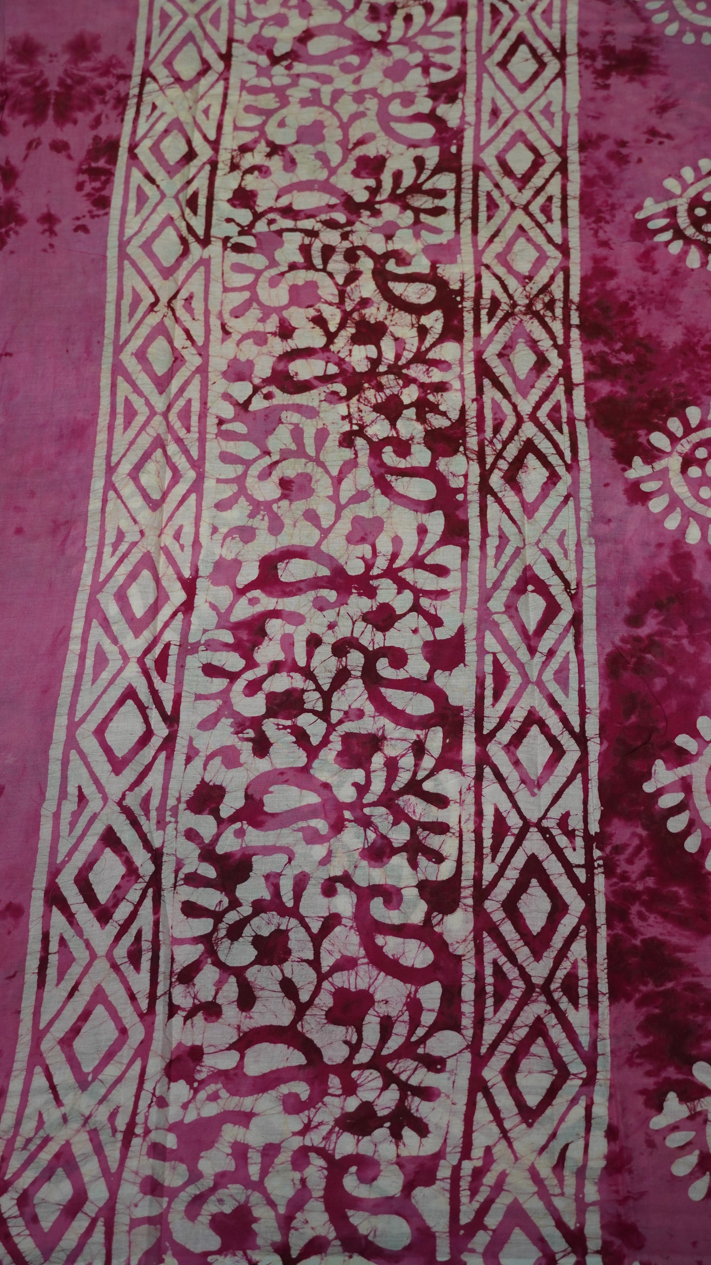 Mul Mul Cotton Saree Pink