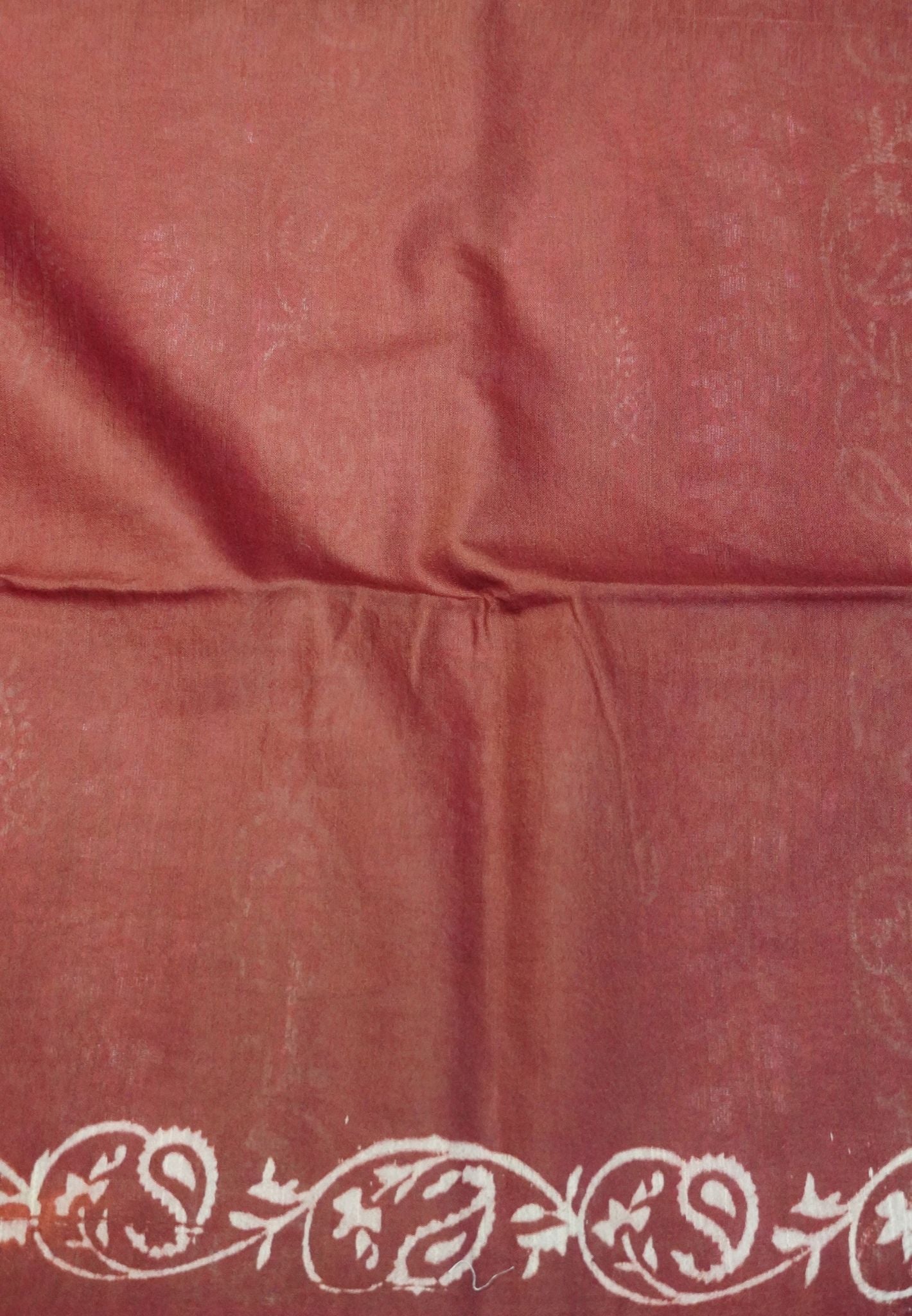 Bhagalpur Cotton Saree-Dark Pink