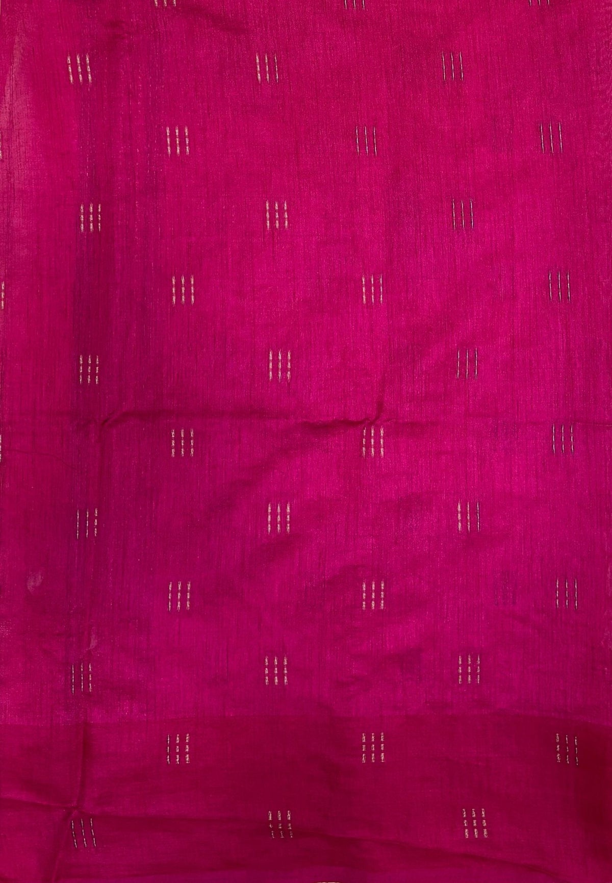 Chanderi Saree-Off White with Zari Lines