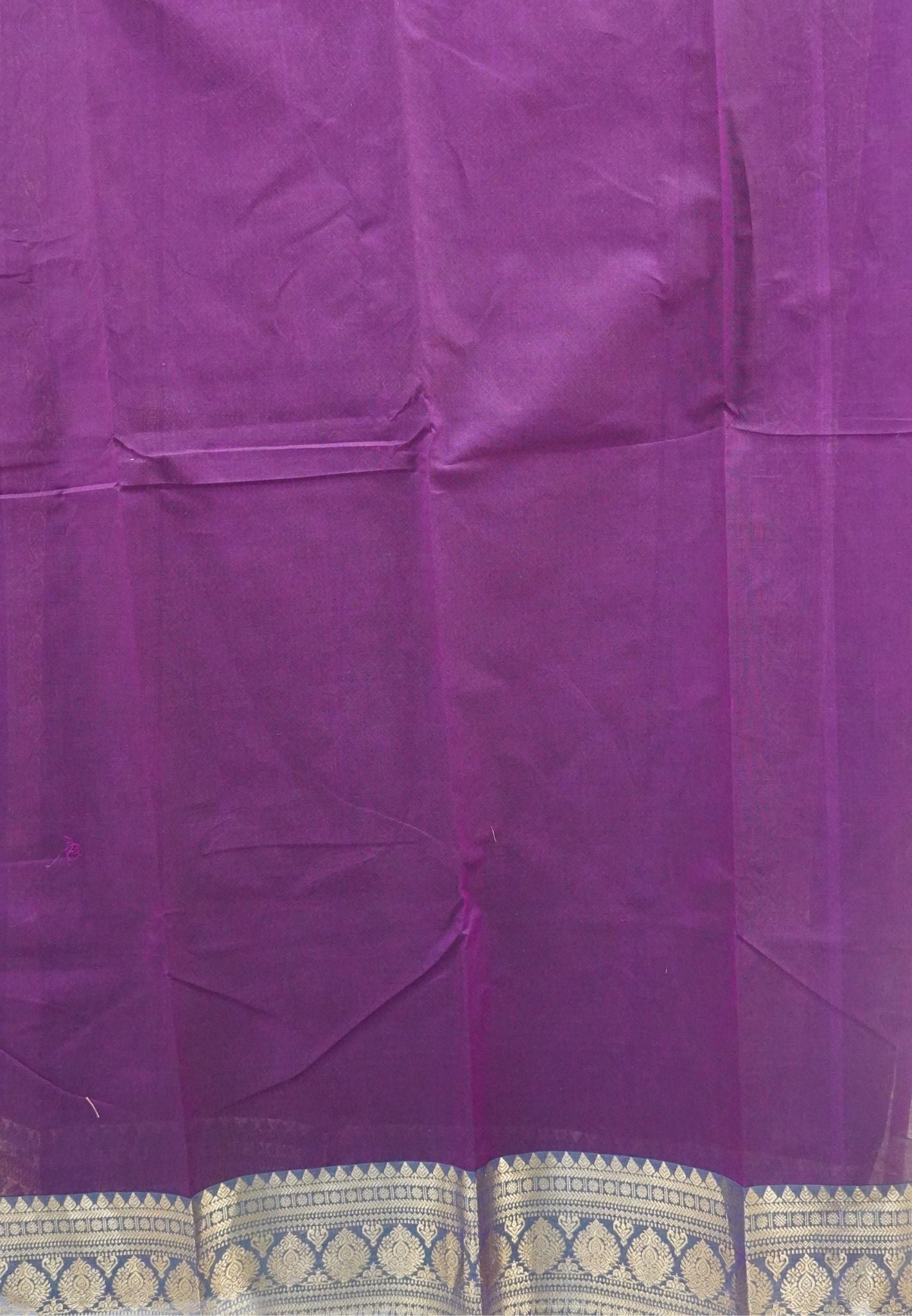 Chettinad Cotton Saree–Wine Vairaoosi