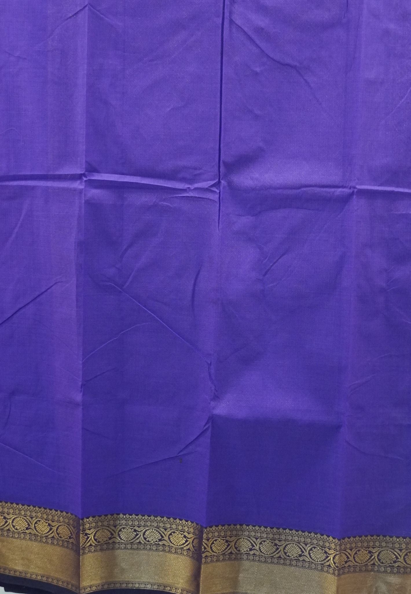 Chettinad Cotton Saree-Violet