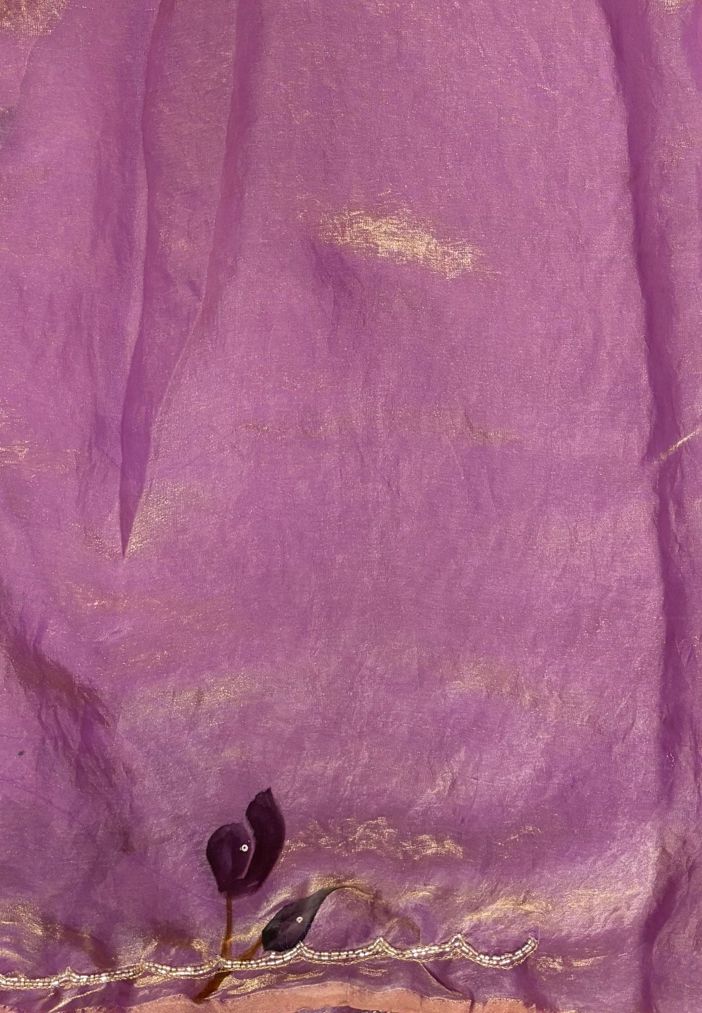 Designer Saree-Purple
