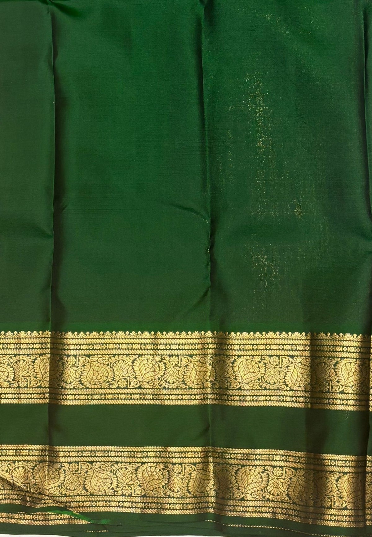 Pure Kanchipuram Silk Saree-Dusky Violet with Contrast Border