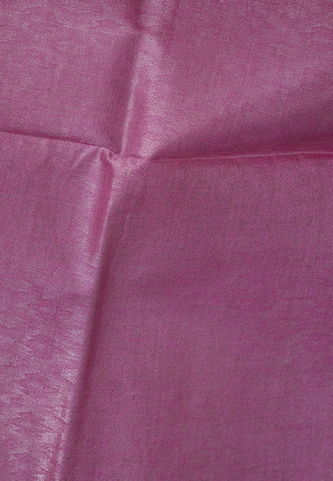 Bhagalpur Cotton Saree -Muted Wine