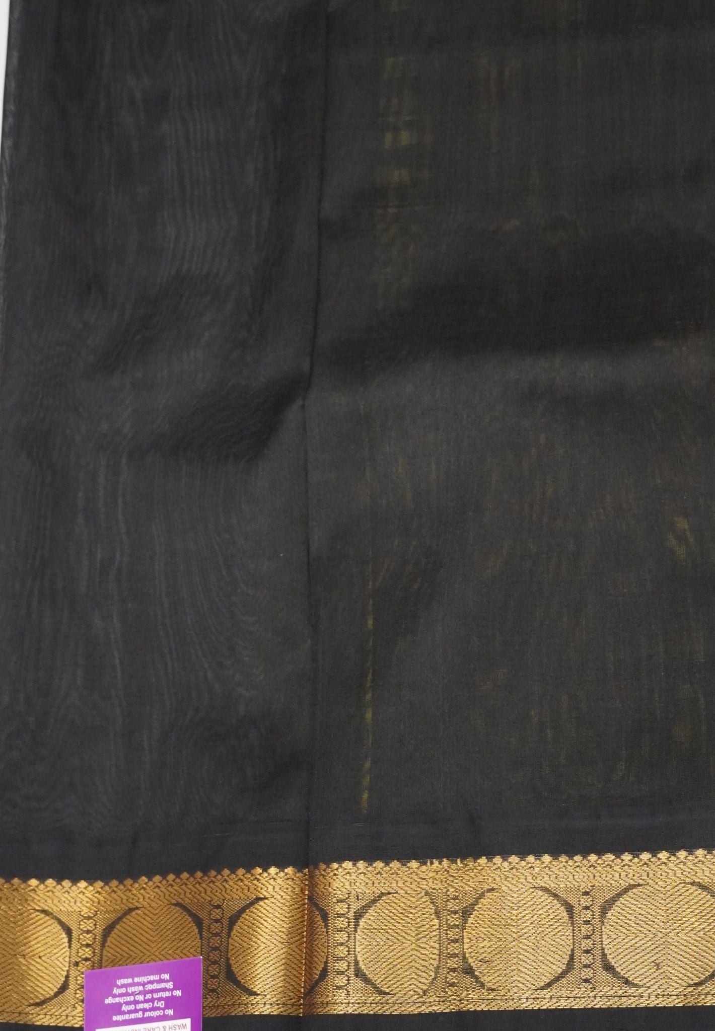 Pure Silk Cotton Saree-Yellow
