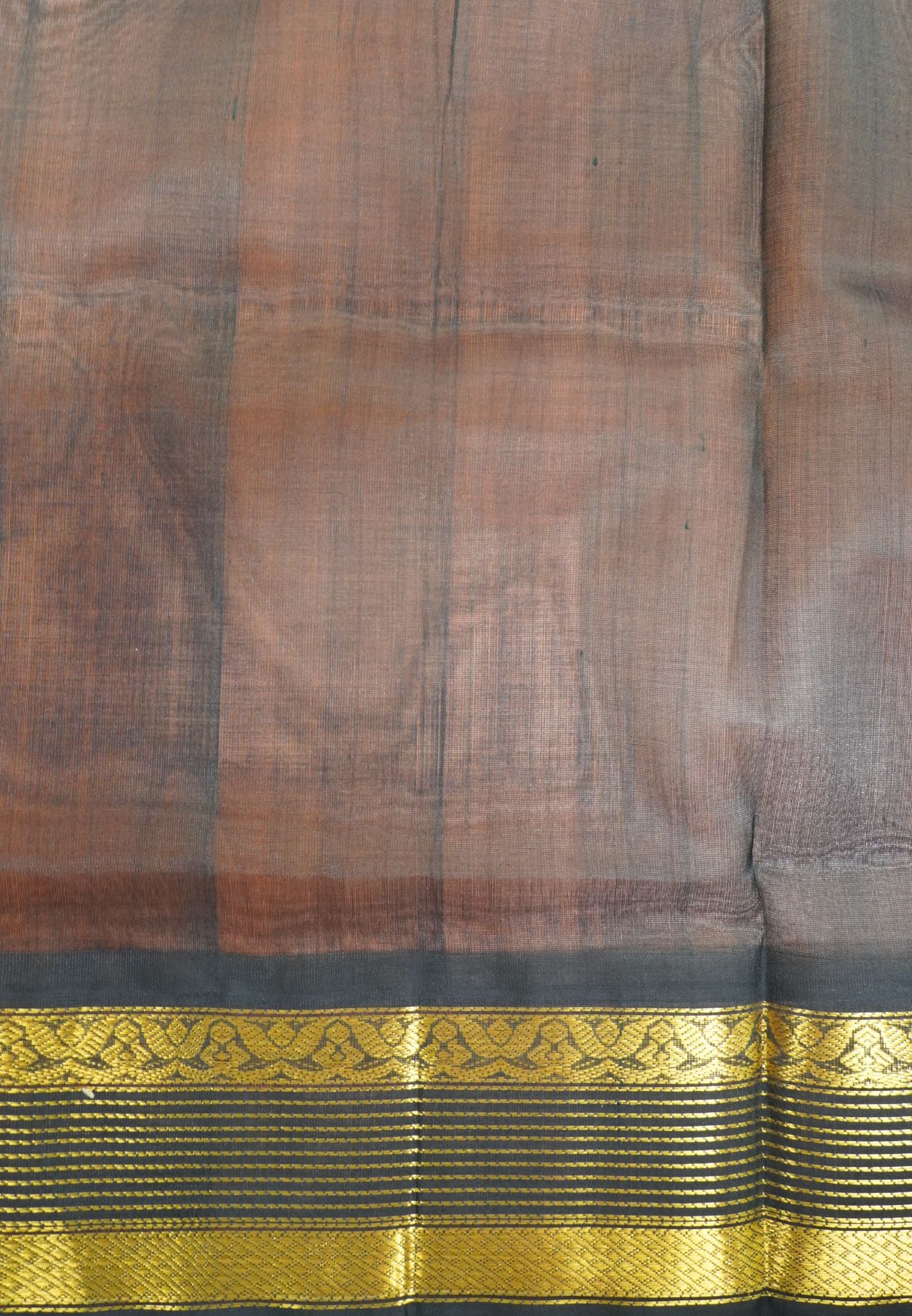 Pure Silk Cotton Saree-Mango Yellow with contrast Border