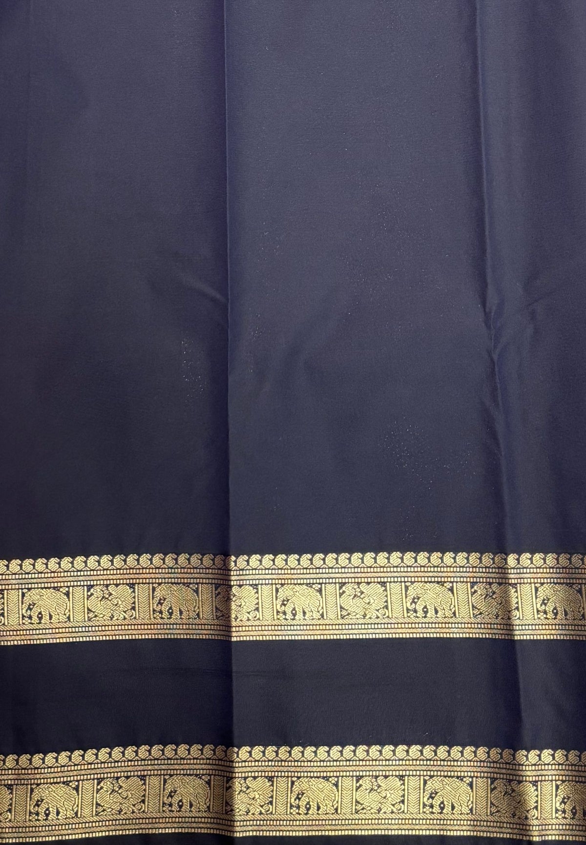 Budget Kanchipuram Saree-Baby Pink with Contrast Border