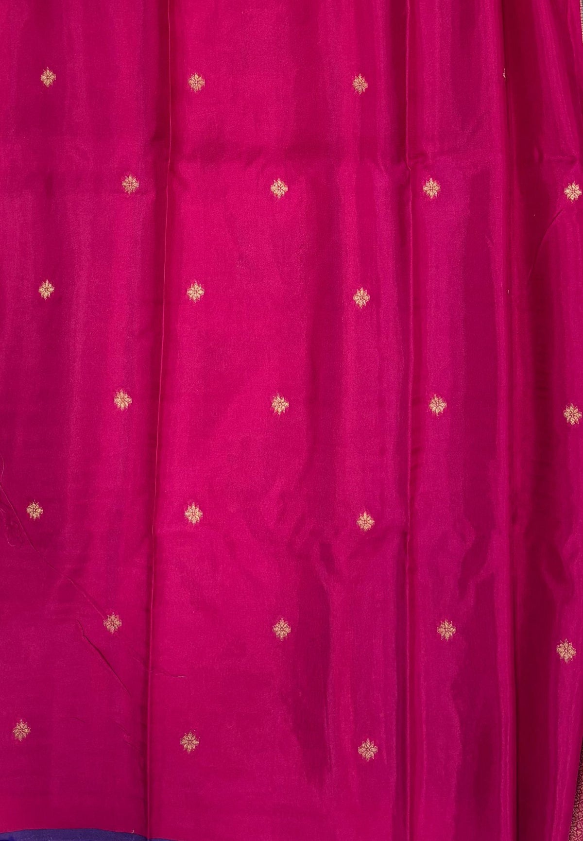Art Mysore Silk Saree-Sandal with Rajagopuram Zari Border