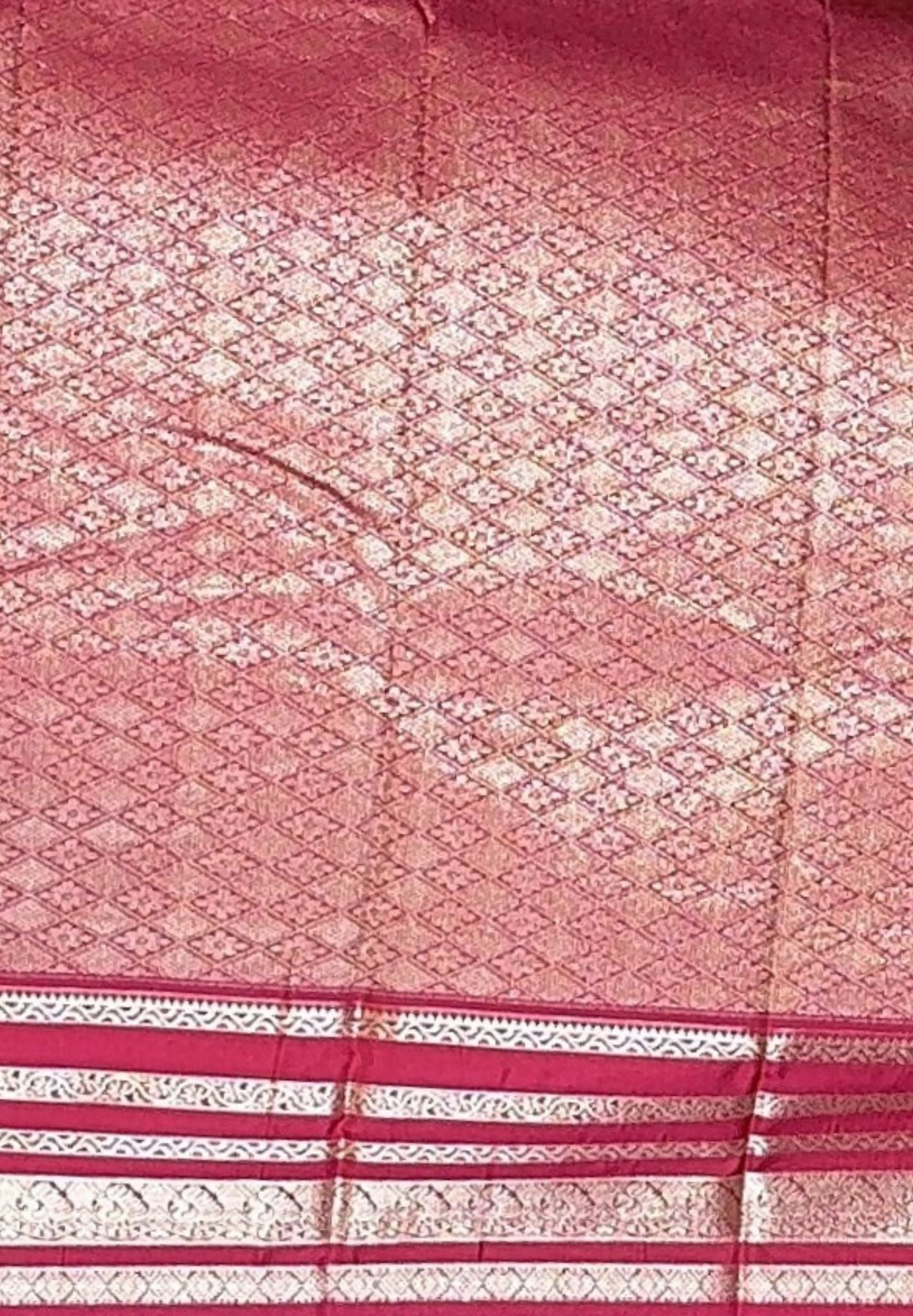 Budget Kanchipuram Silk Saree-Pastle Green