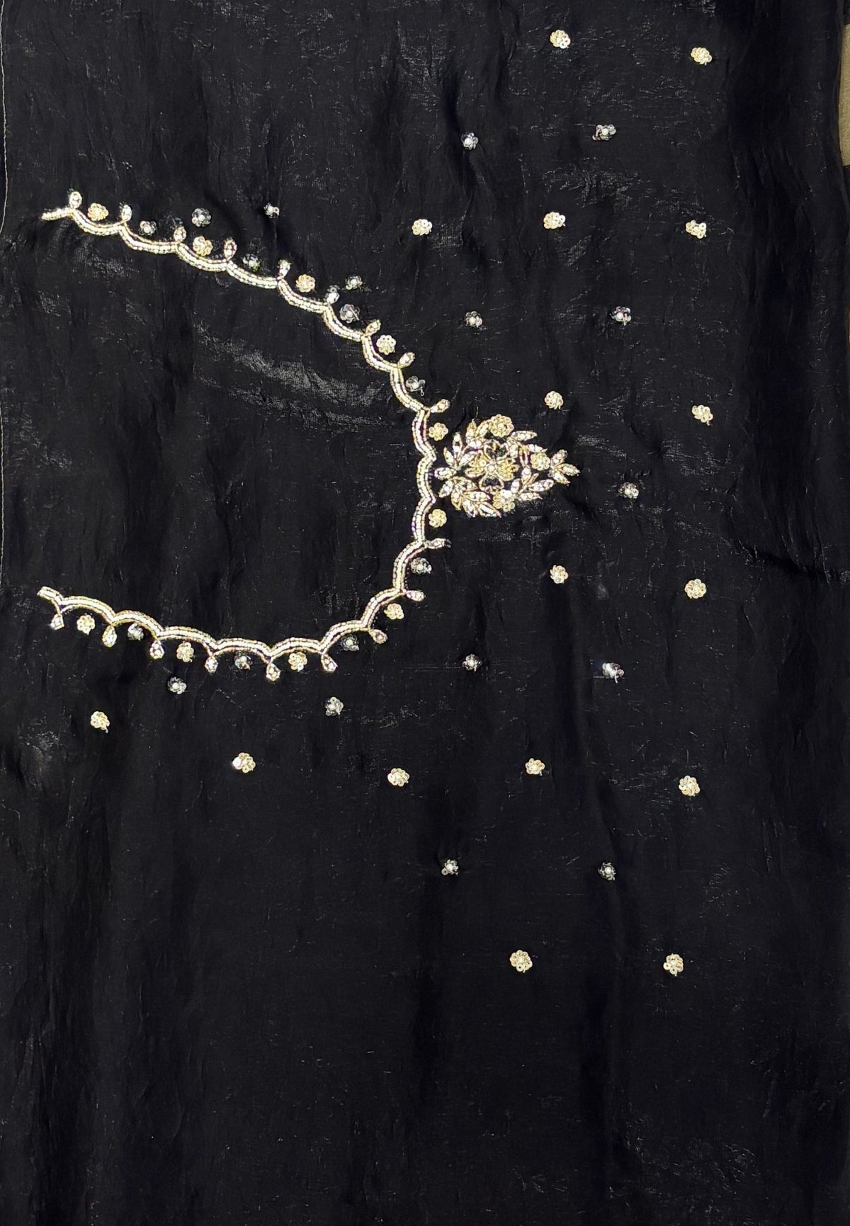 Designer Saree-Black
