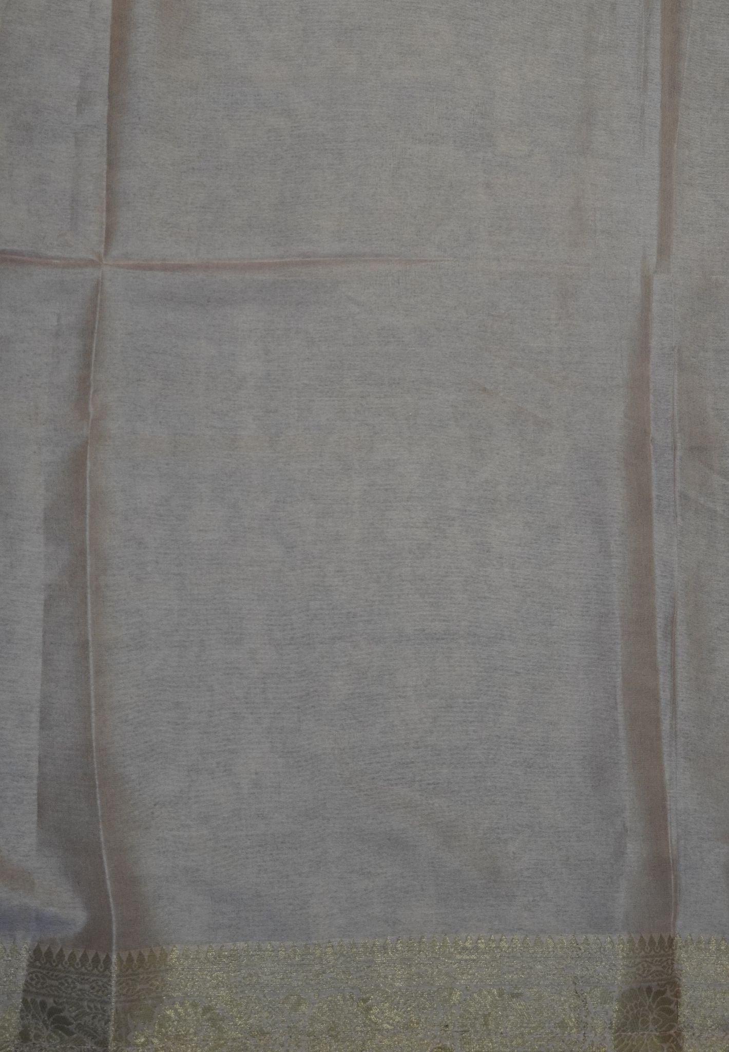 Soft Tussar Saree - Baby Pink Tringl