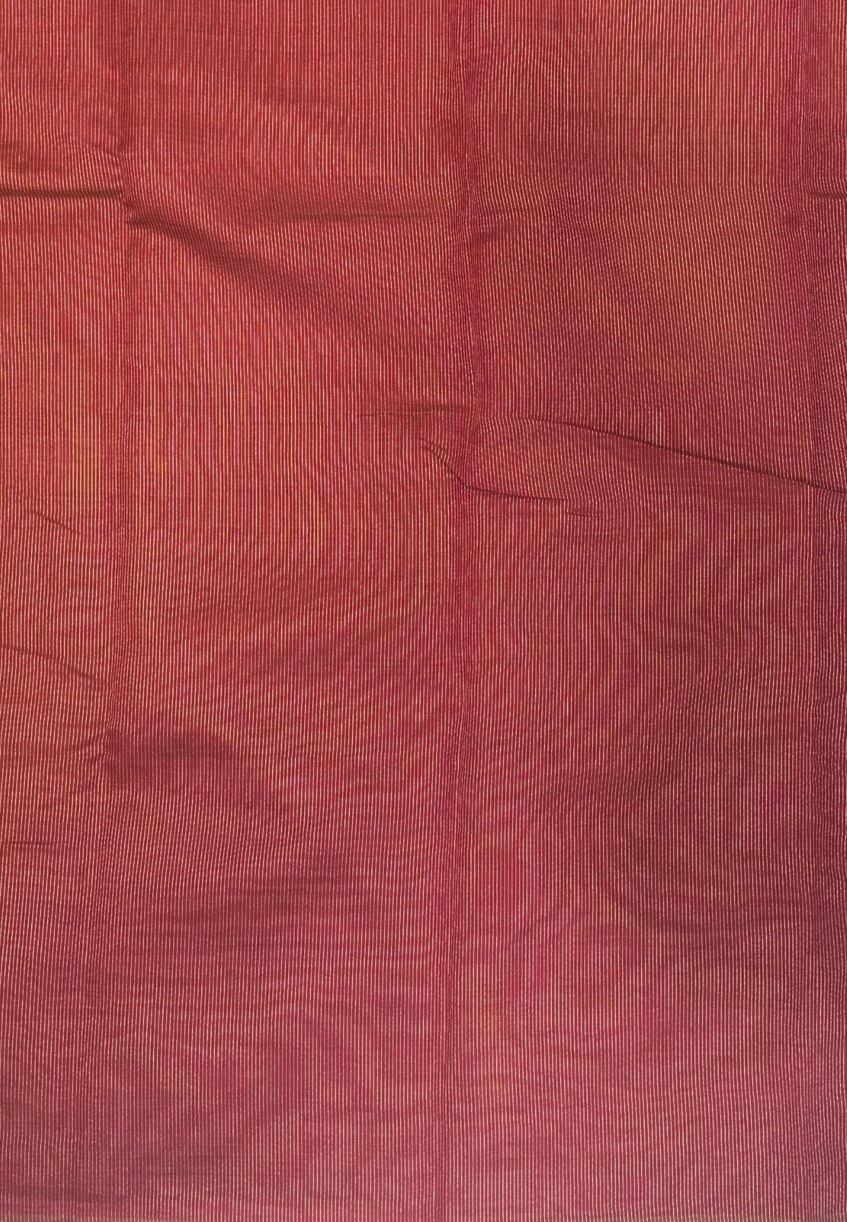 Soft Tussar saree-Lime Yellow With Round Motif
