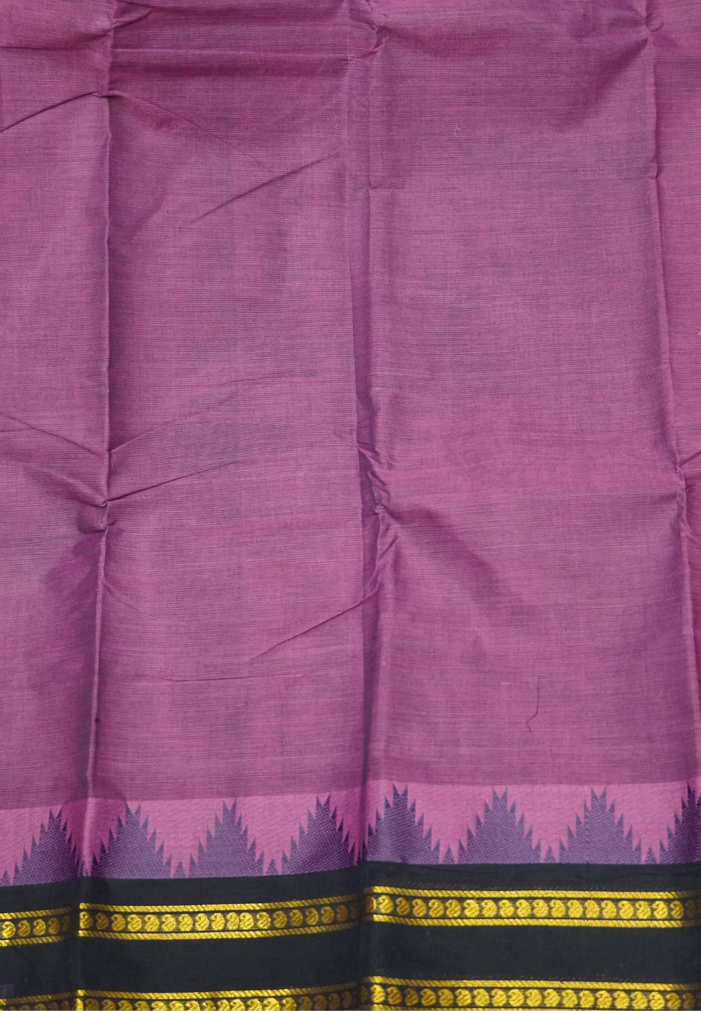 Chettinadu Cotton Saree-Purple