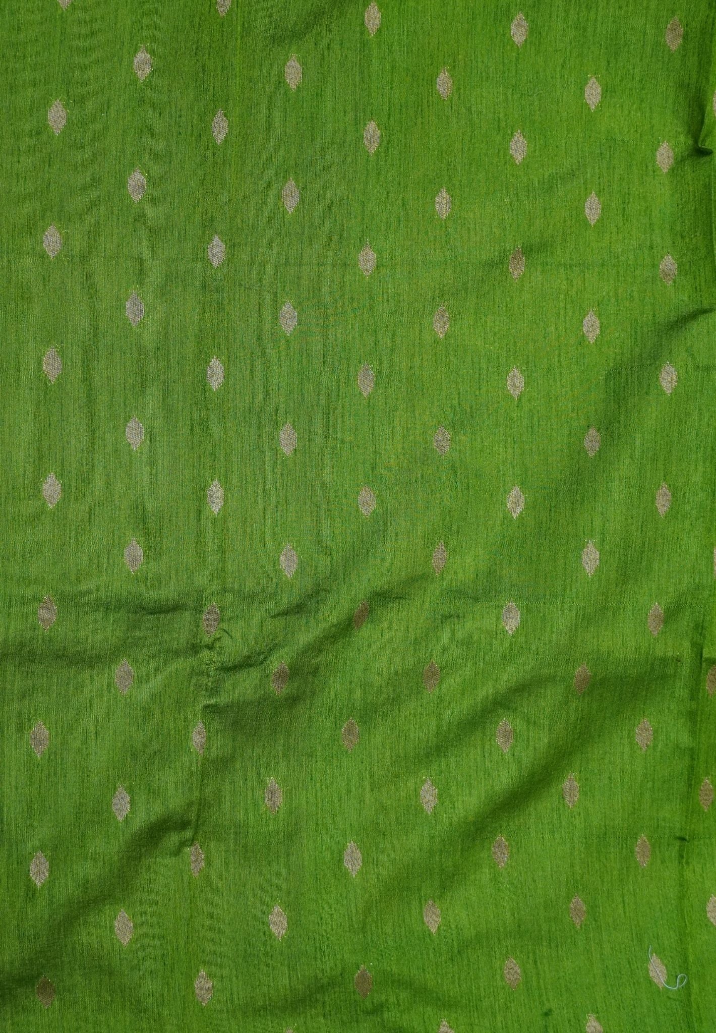 Semi Tussar Saree - Purple