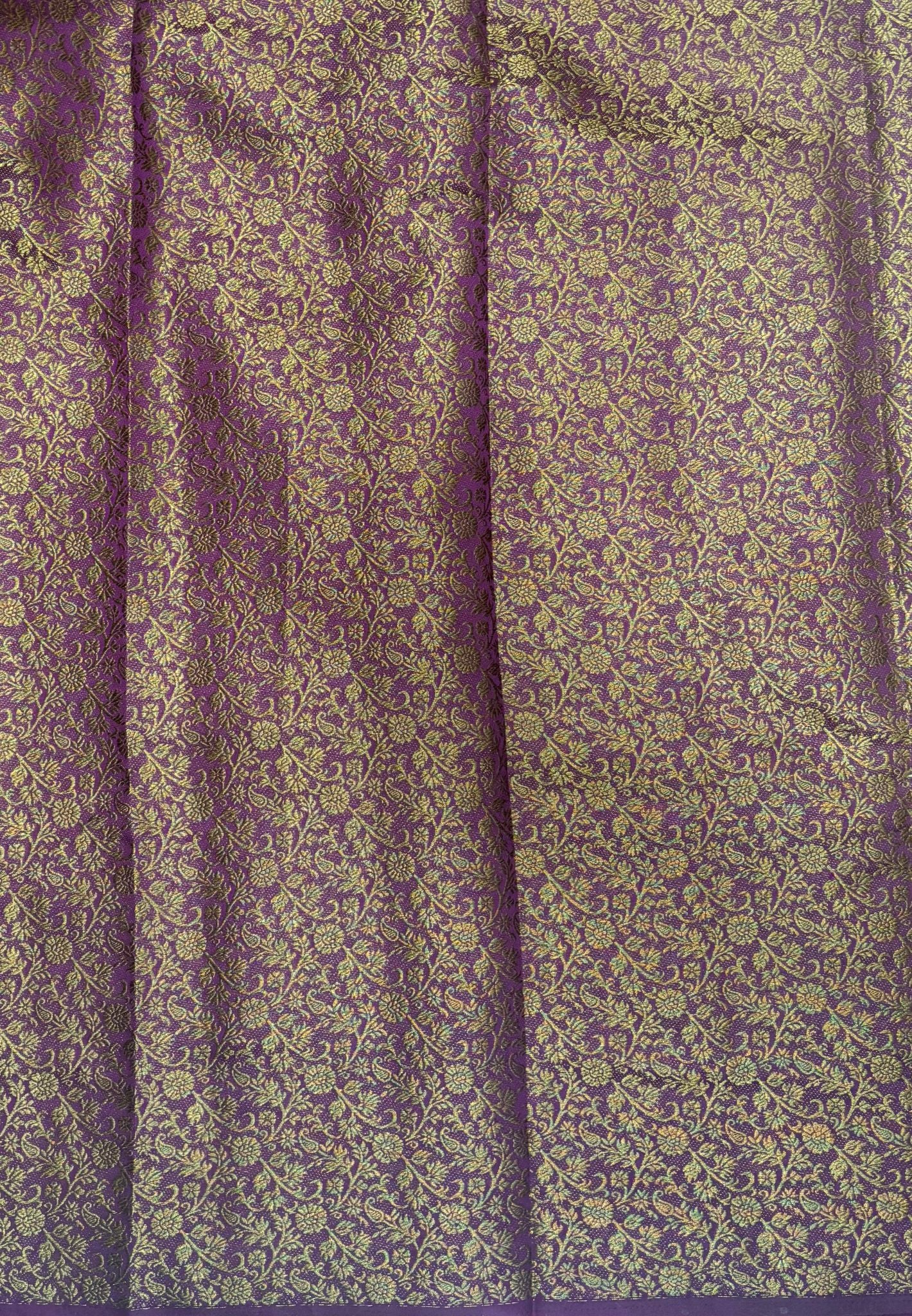 Bamboo Silk Saree-Beige-Wine Retpet Border