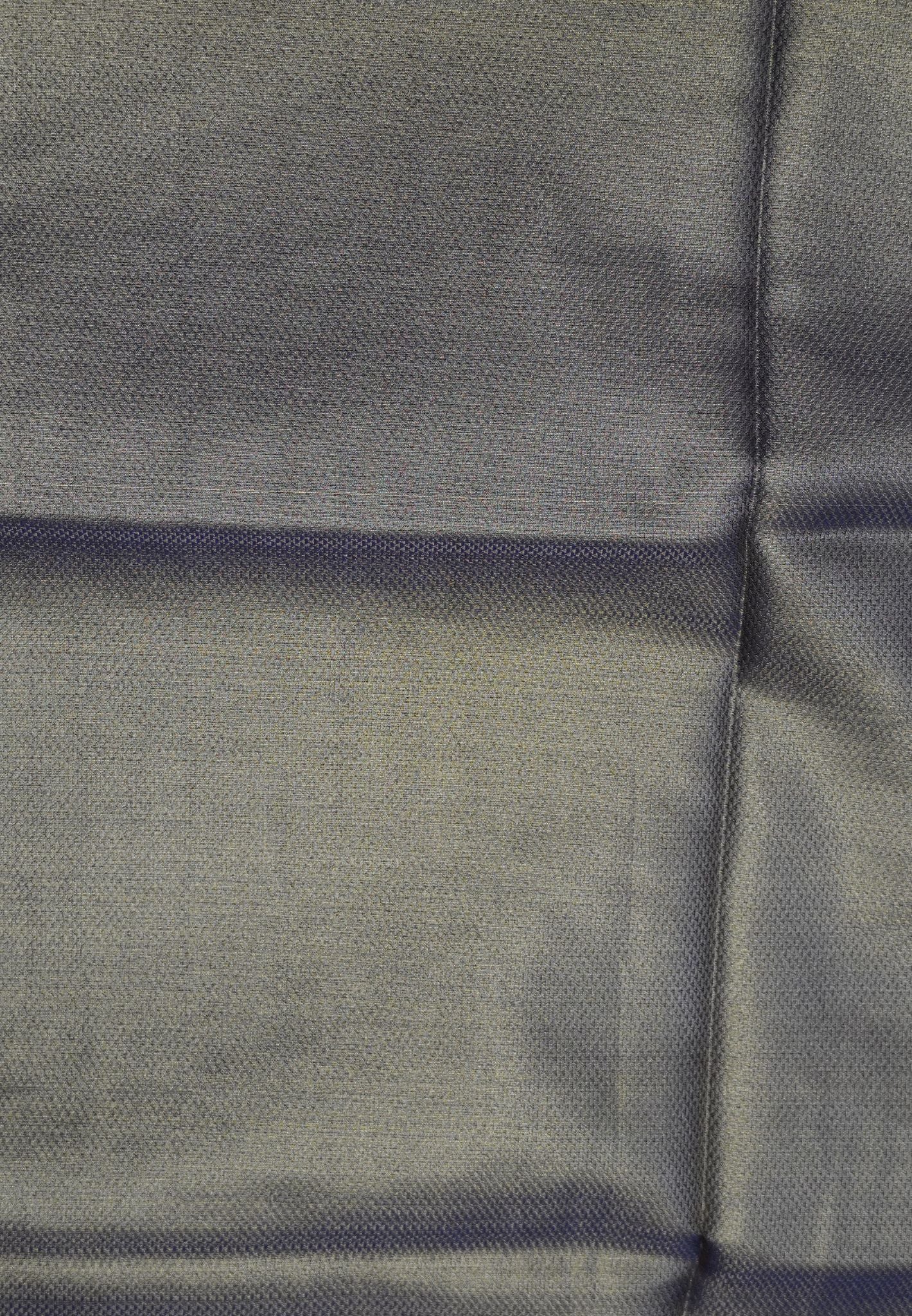 Tissue Silk Saree-Golden Violet