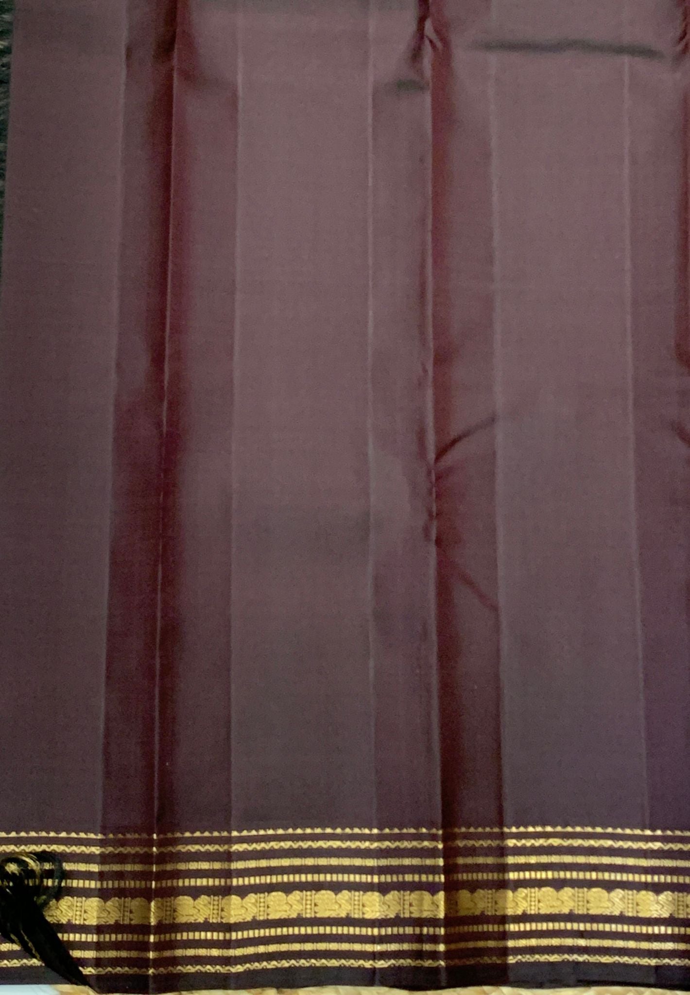 Pure Silk Saree - Grey