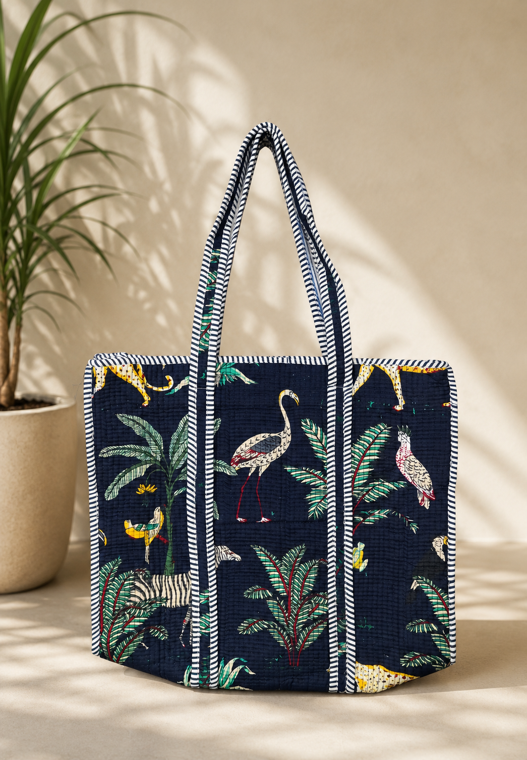 Tote Bag-Navy Blue