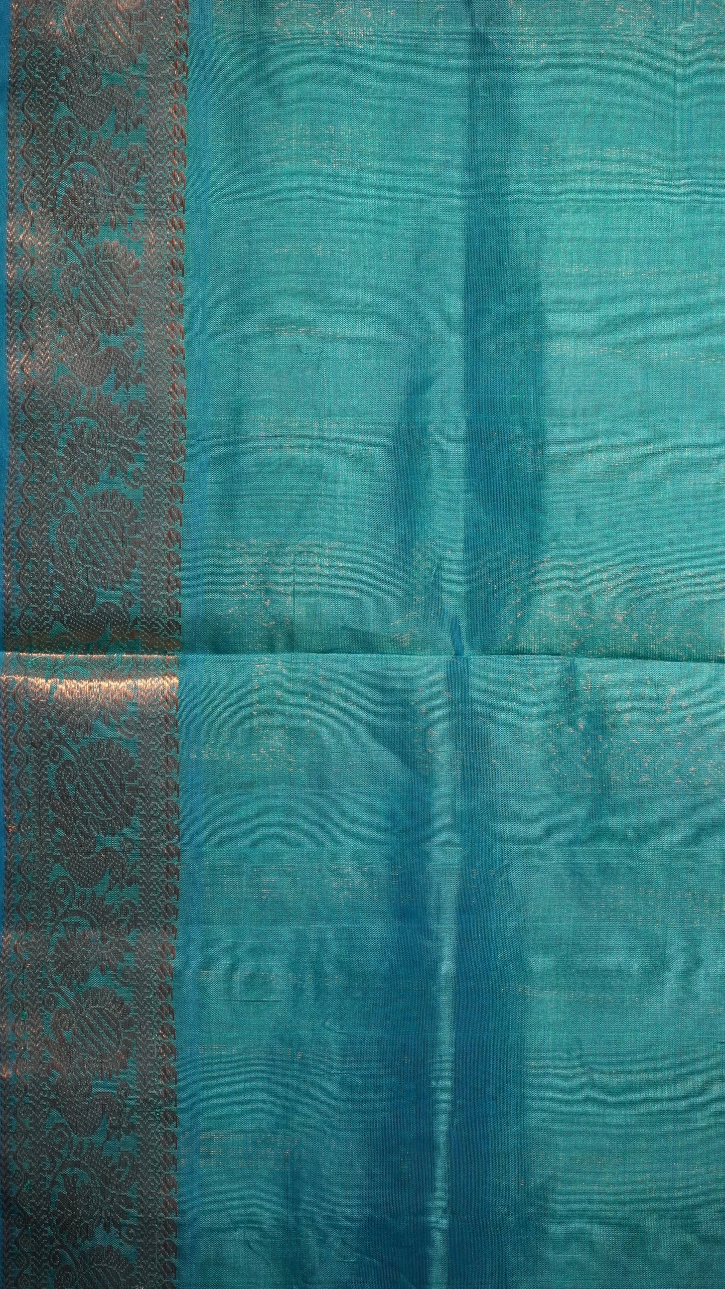 Silk Cotton Saree Checks Yellow