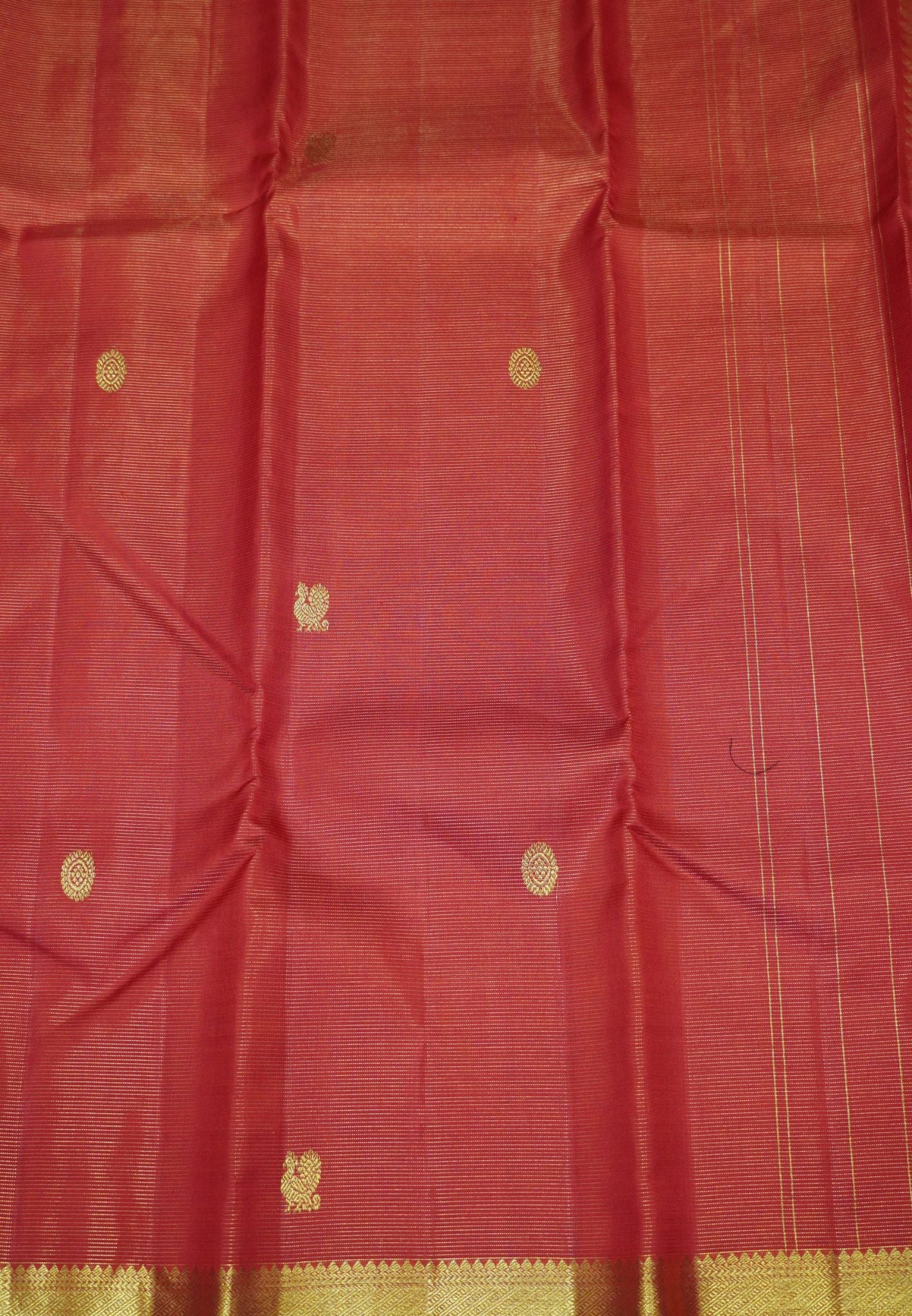 Pure Kanchipuram Silk Saree – Classic Zari Elegance