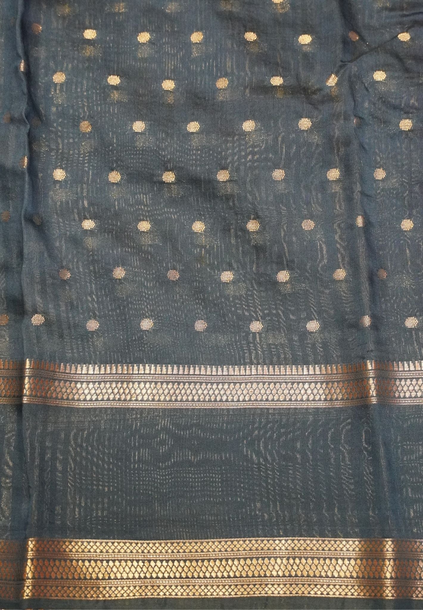 Viscose Saree – Violet with Rich Contrast Border