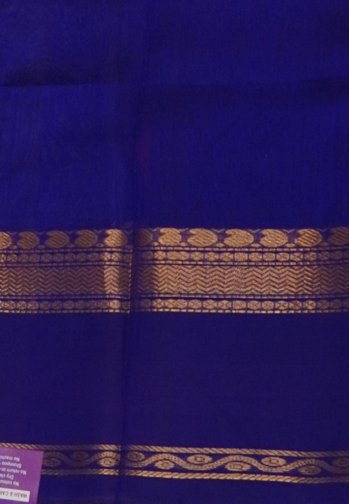 Pure Silk Cotton Saree-Rani Pink