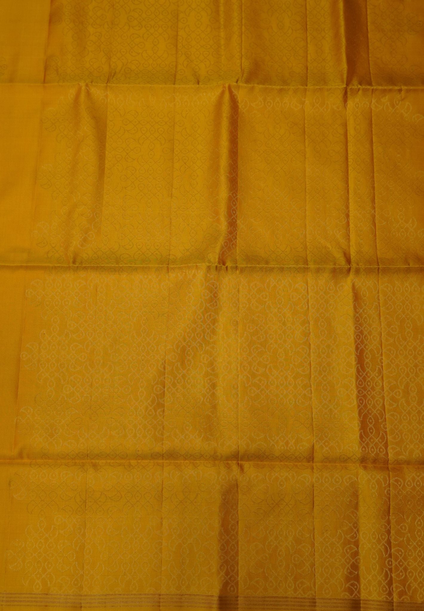 Soft Silk Saree with Kolam Weave - Mustrd