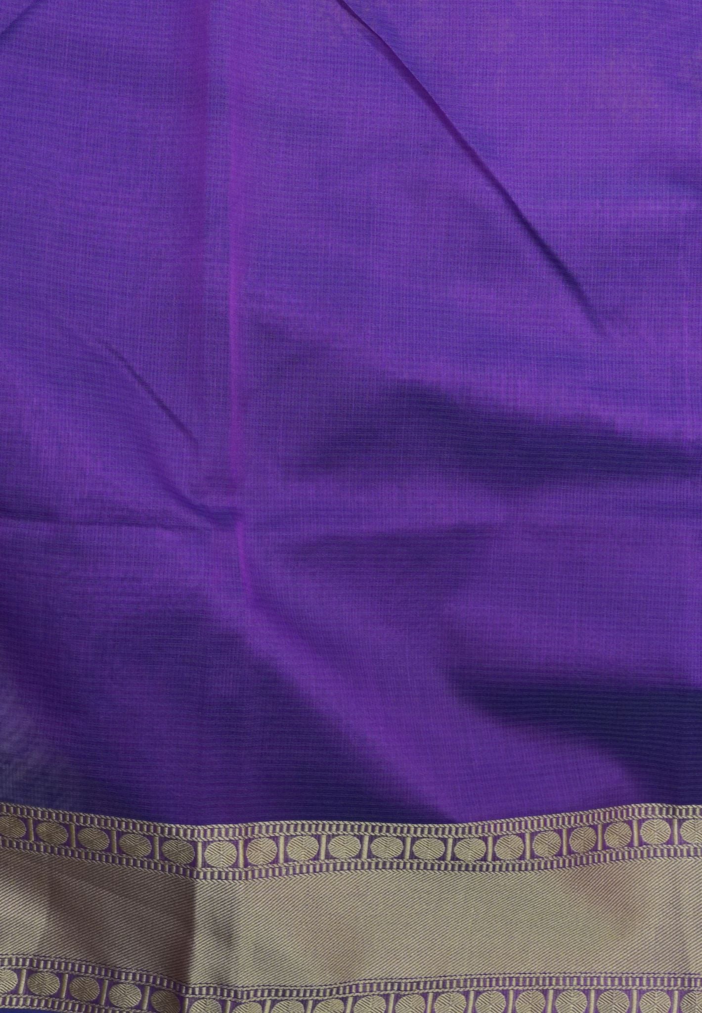 Kota Saree-Purple with Floral Embroidery work