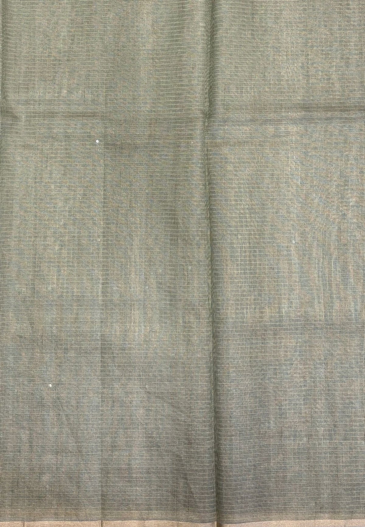 Kota Saree-Green In Floral Applique Border