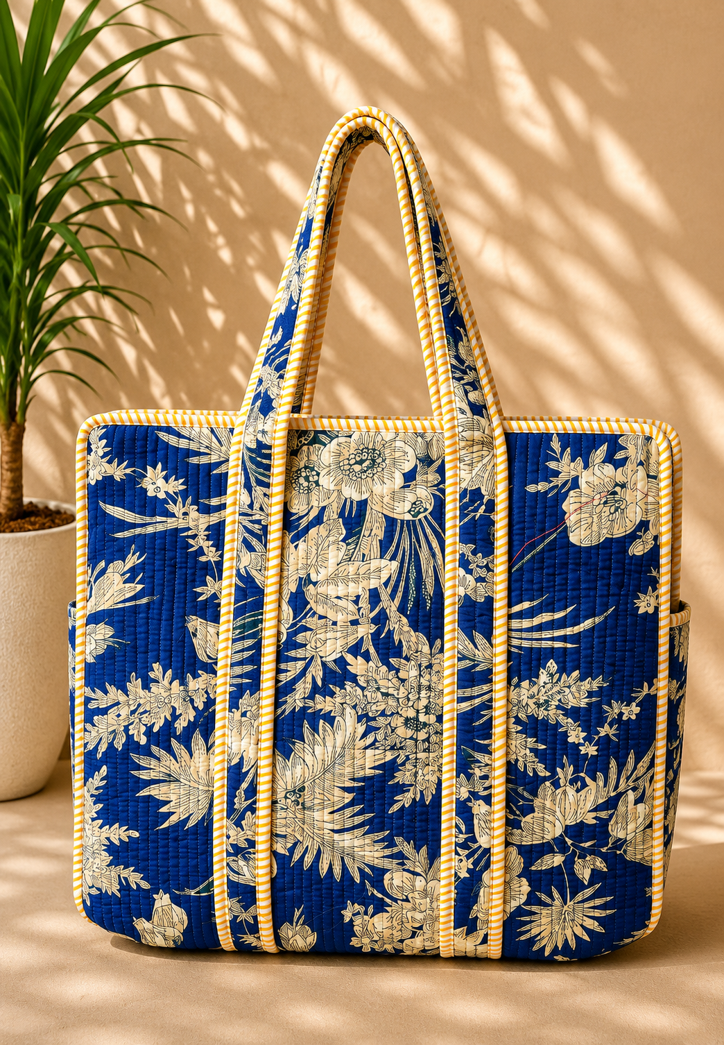Tote Bag-Blue