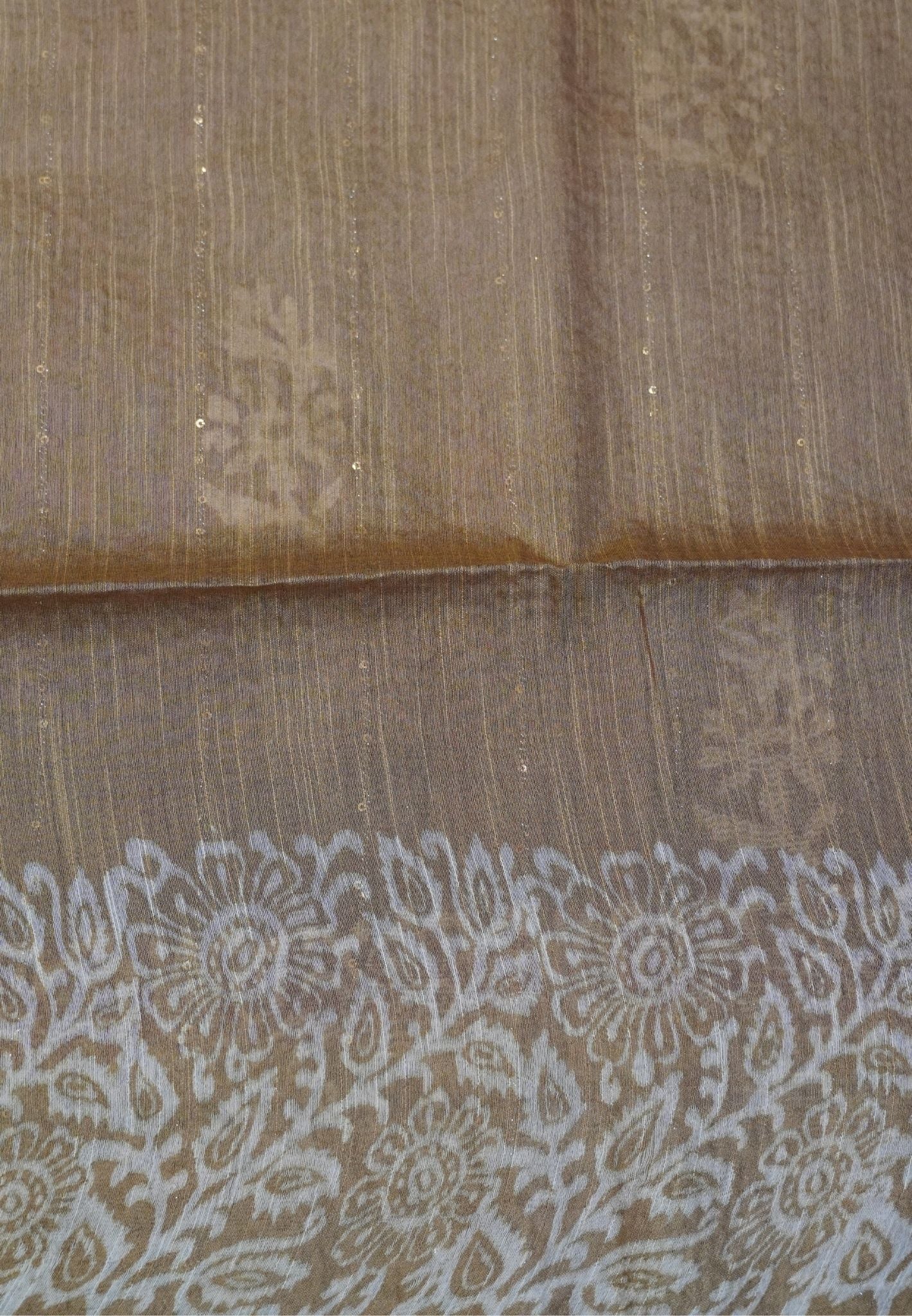 Bhagalpur Cotton Saree-Purple