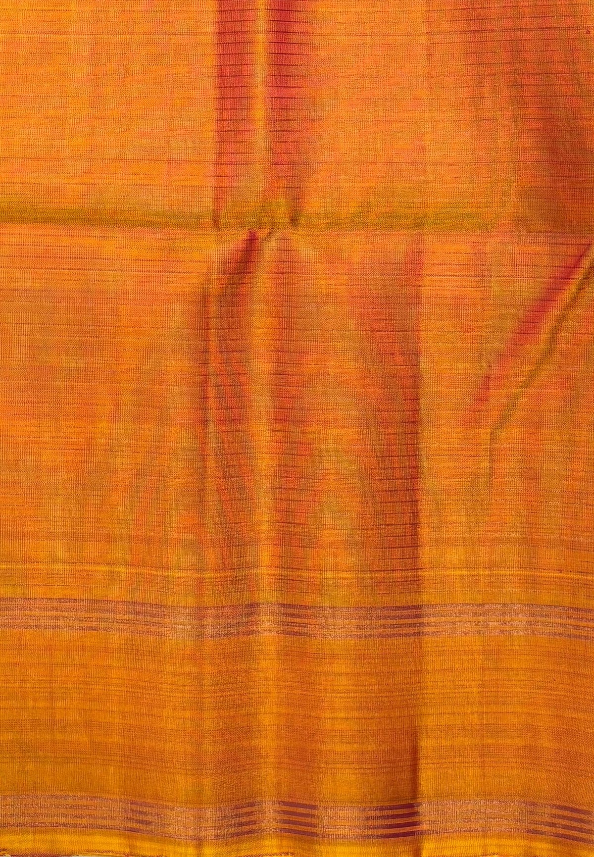 Pure Kanchipuram Silk Saree-Pink in Fine Checked Zari Border