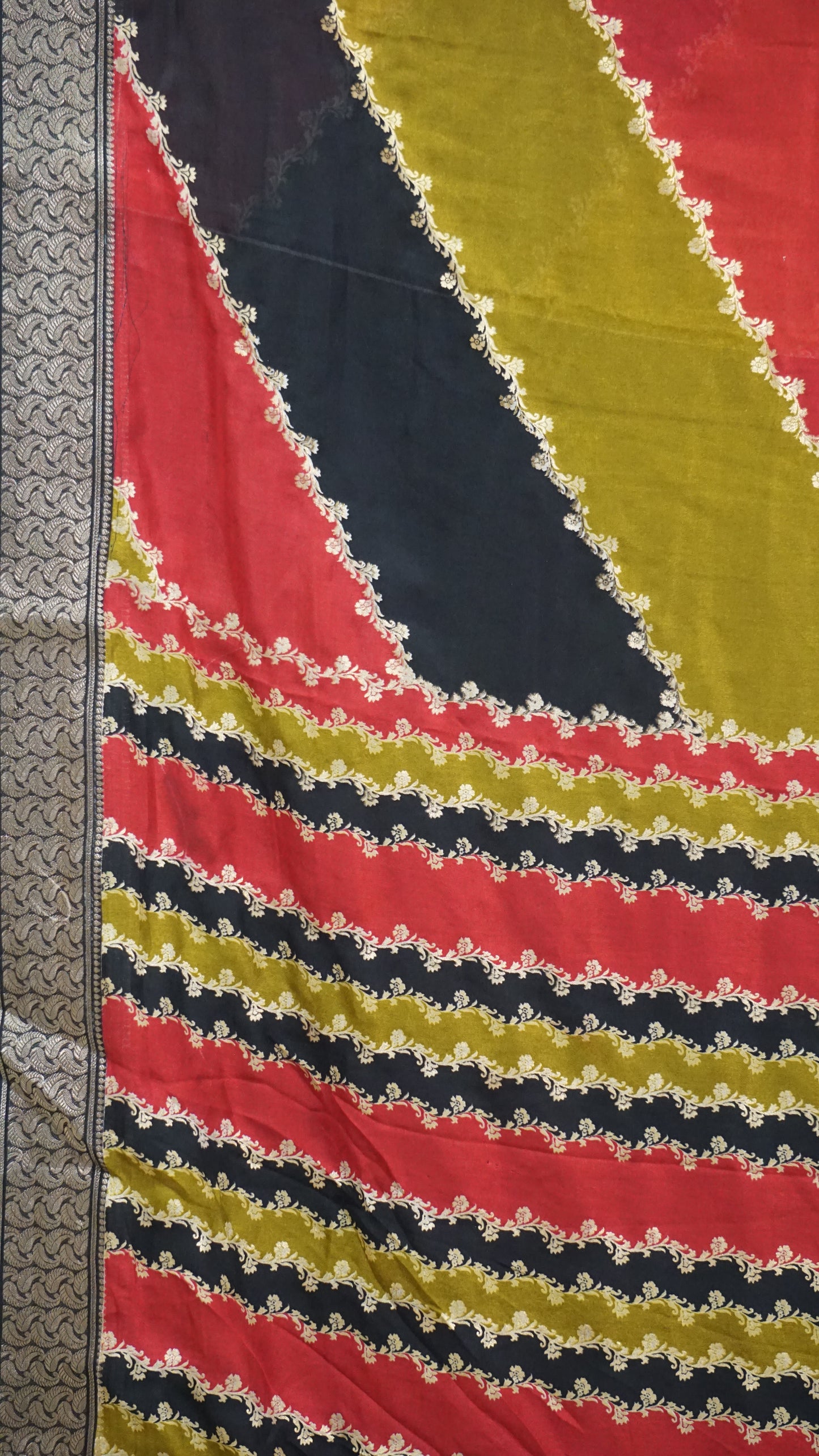 Shiffon Saree Black Border