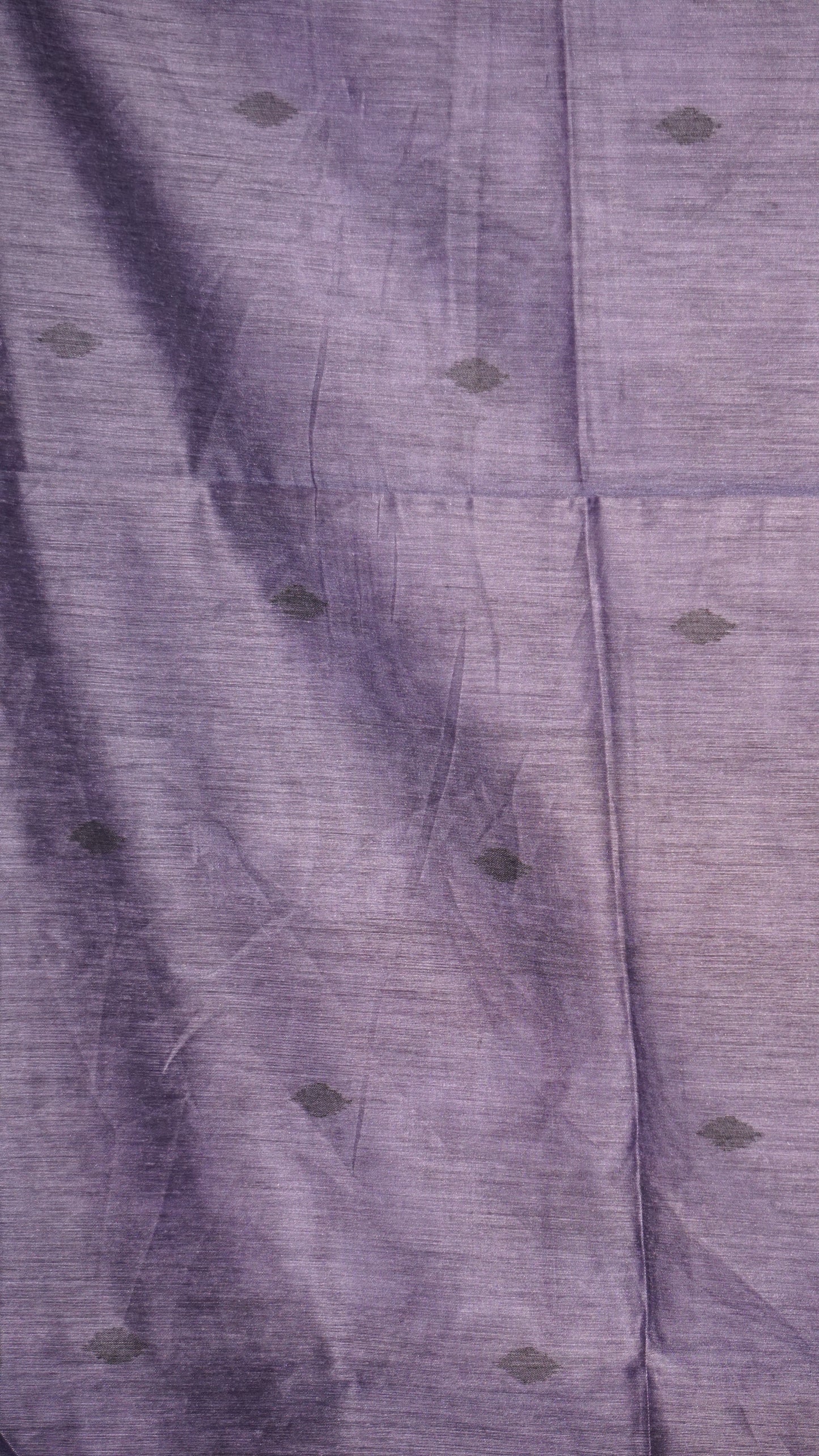Munga Cotton Saree Ikkat Print Lavender