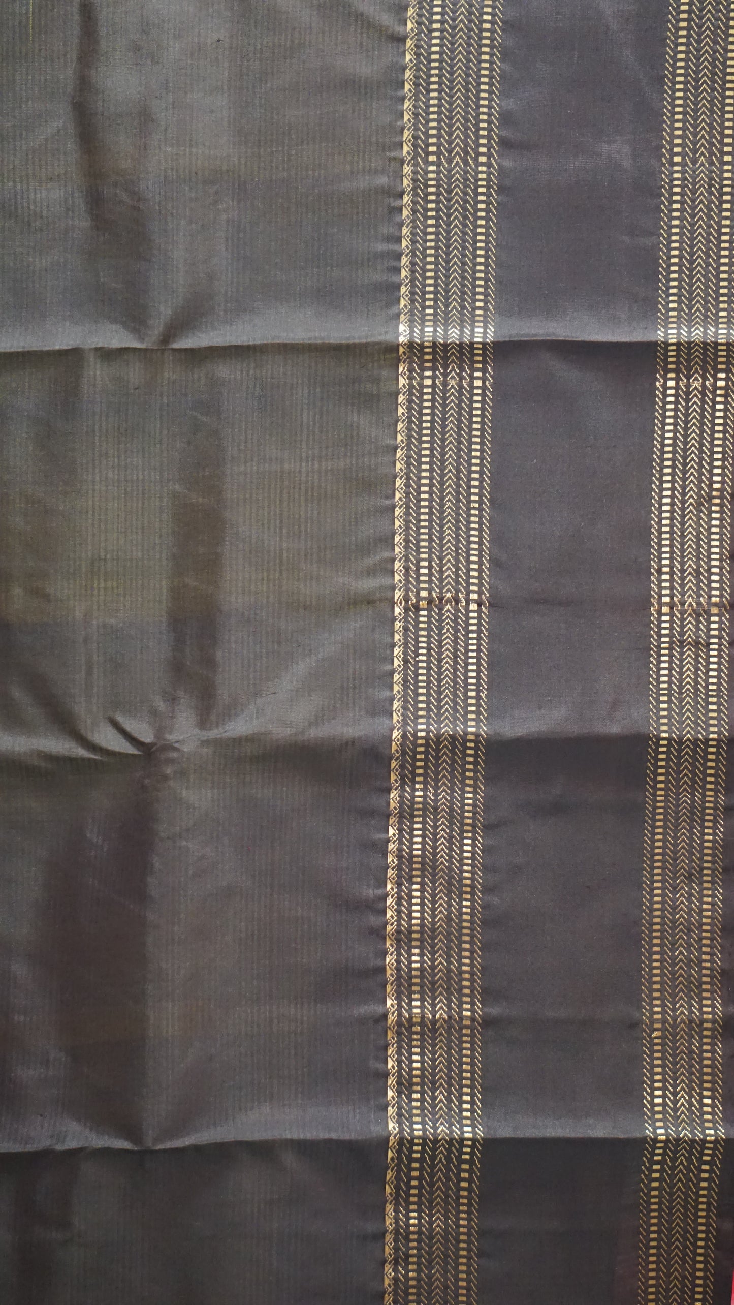 Soft Silk Saree Rettapet Border Green