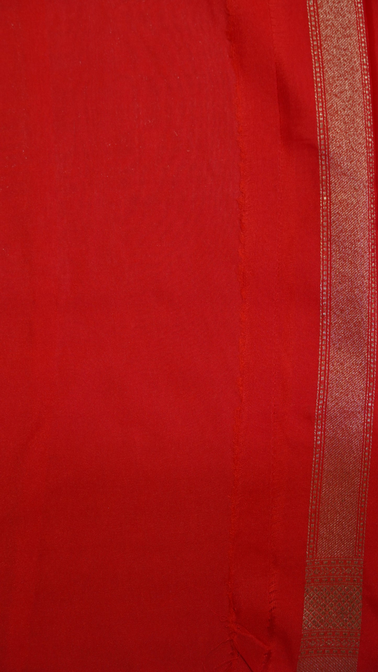 Semi Banarasi Uppada Silk Saree-Red