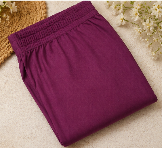 3Pcs Salwar Suit-Wine