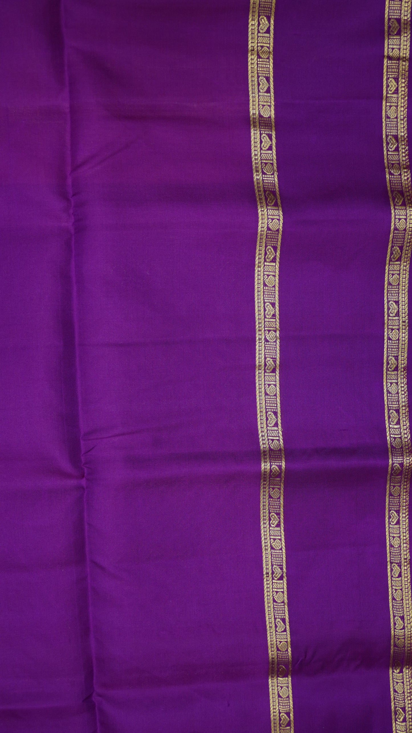 Pure Kanjivaram Silk Saree - Rettapet Peach