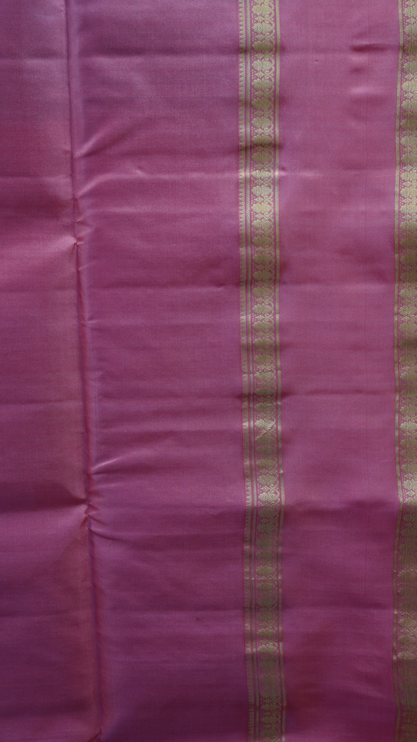 Pure Kanjivaram Silk Saree - Light Sea-Green - Pink