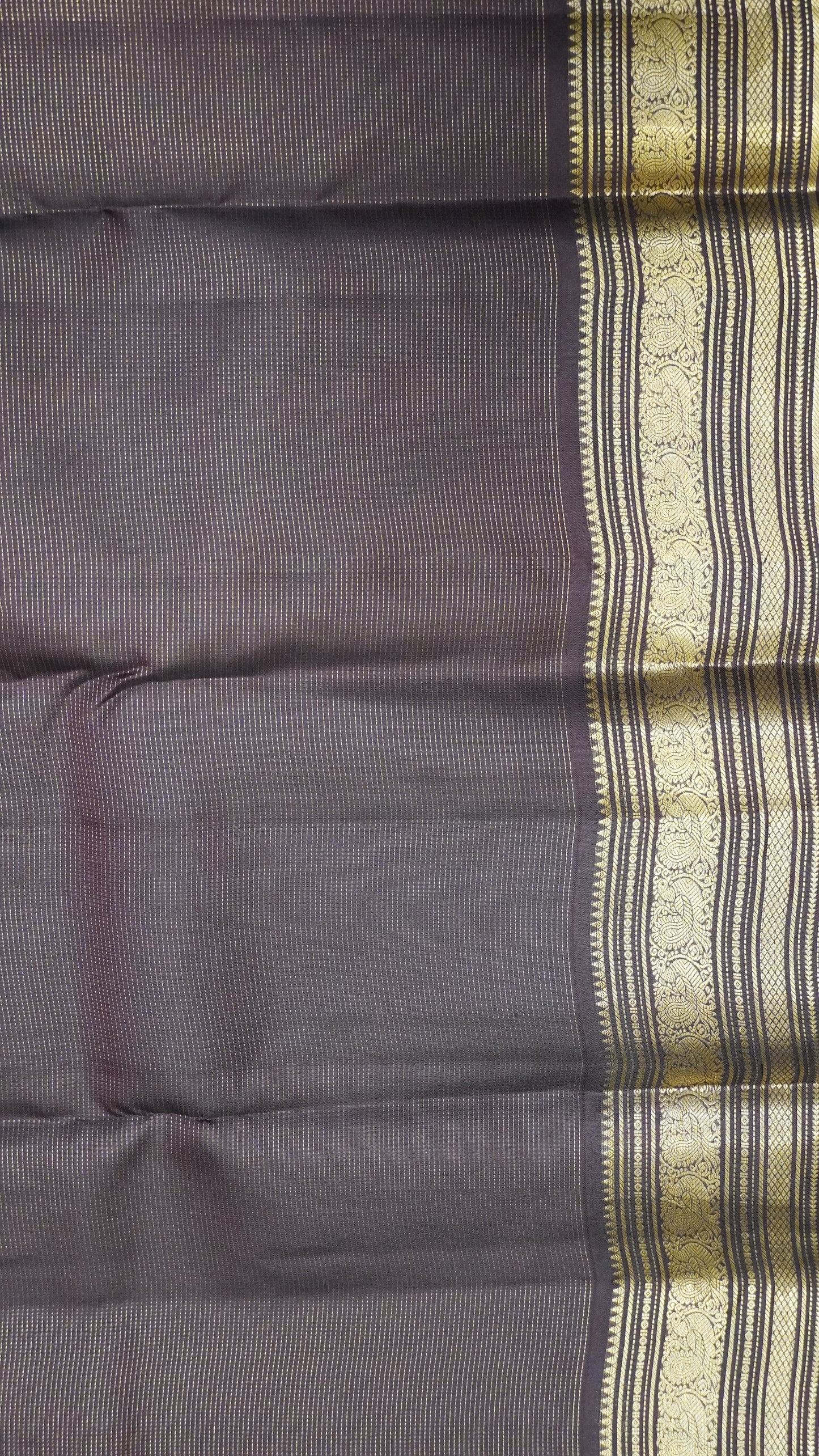 Pure Kanjivaram Silk Saree - Mehndi Green