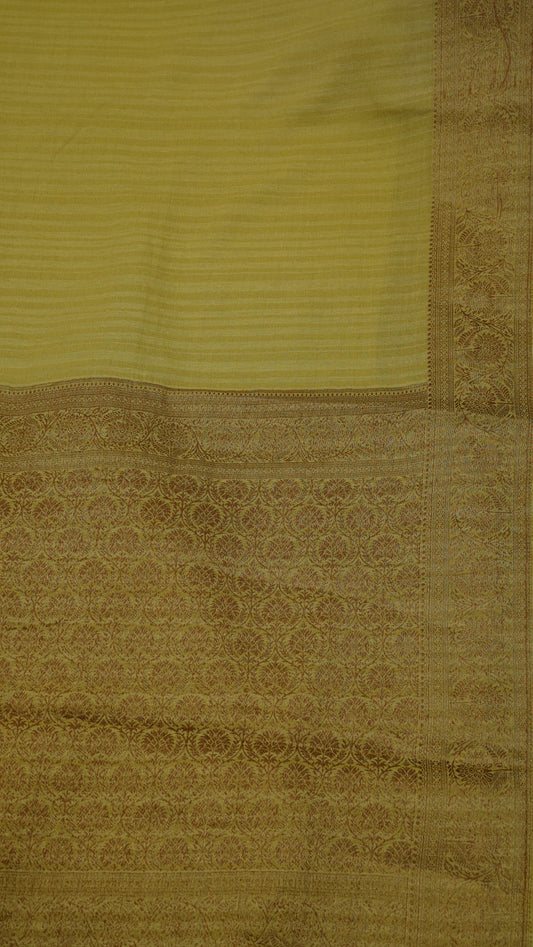 Banarasi Georgette Saree - Yellow