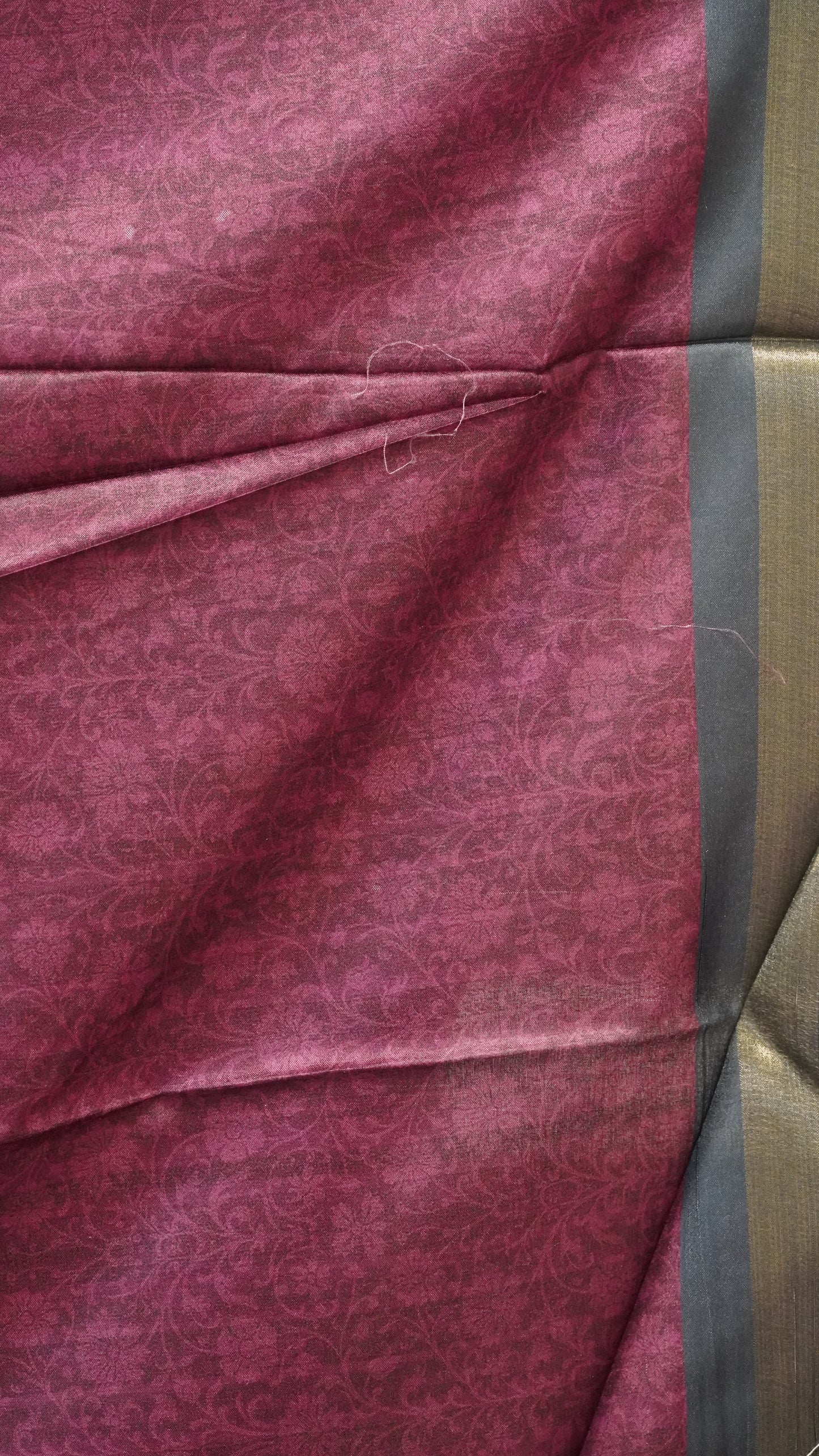 Dola Silk Saree Tulip Print-Purple