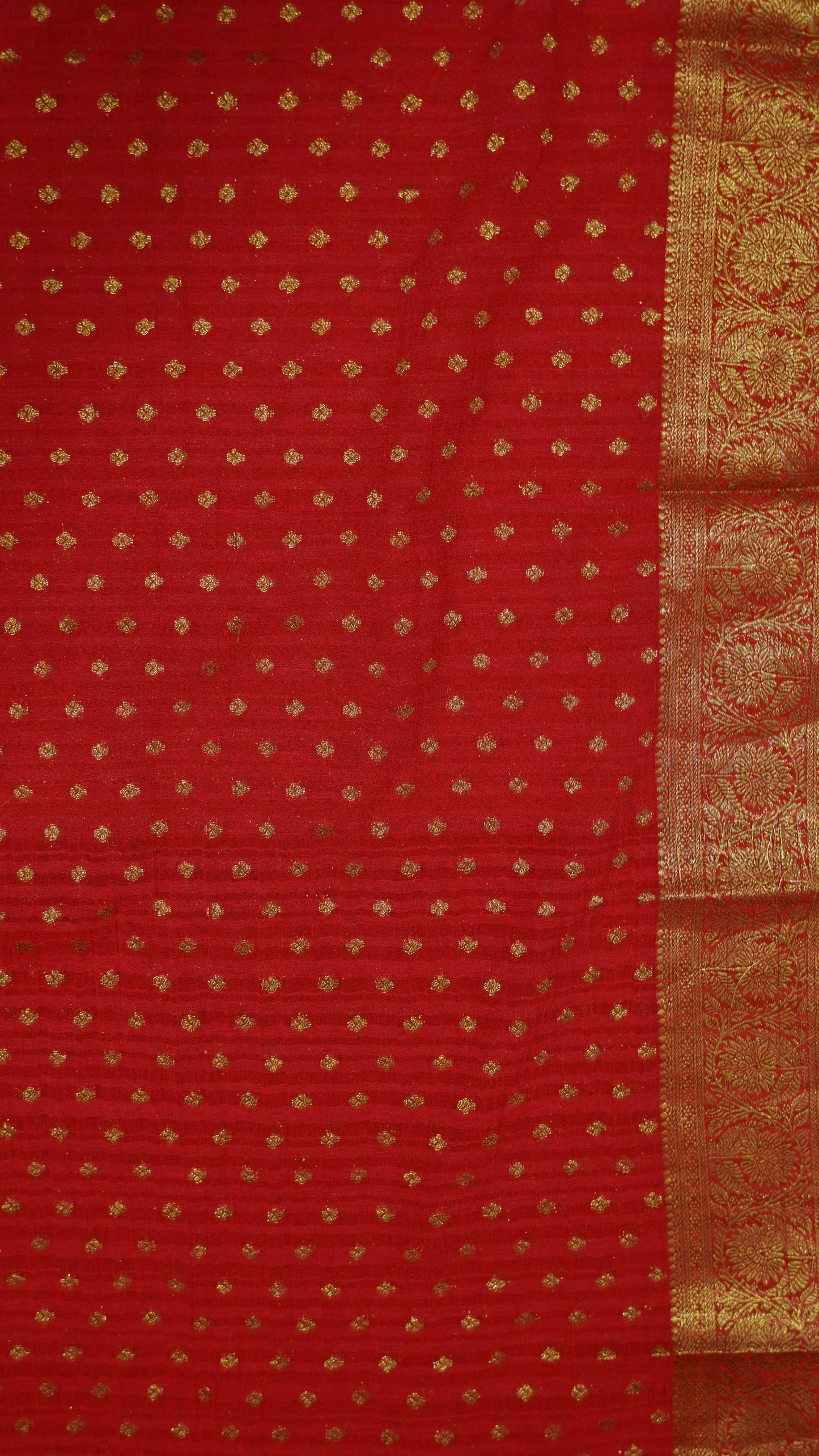 Banarasi Georgette Saree- Dark Pink